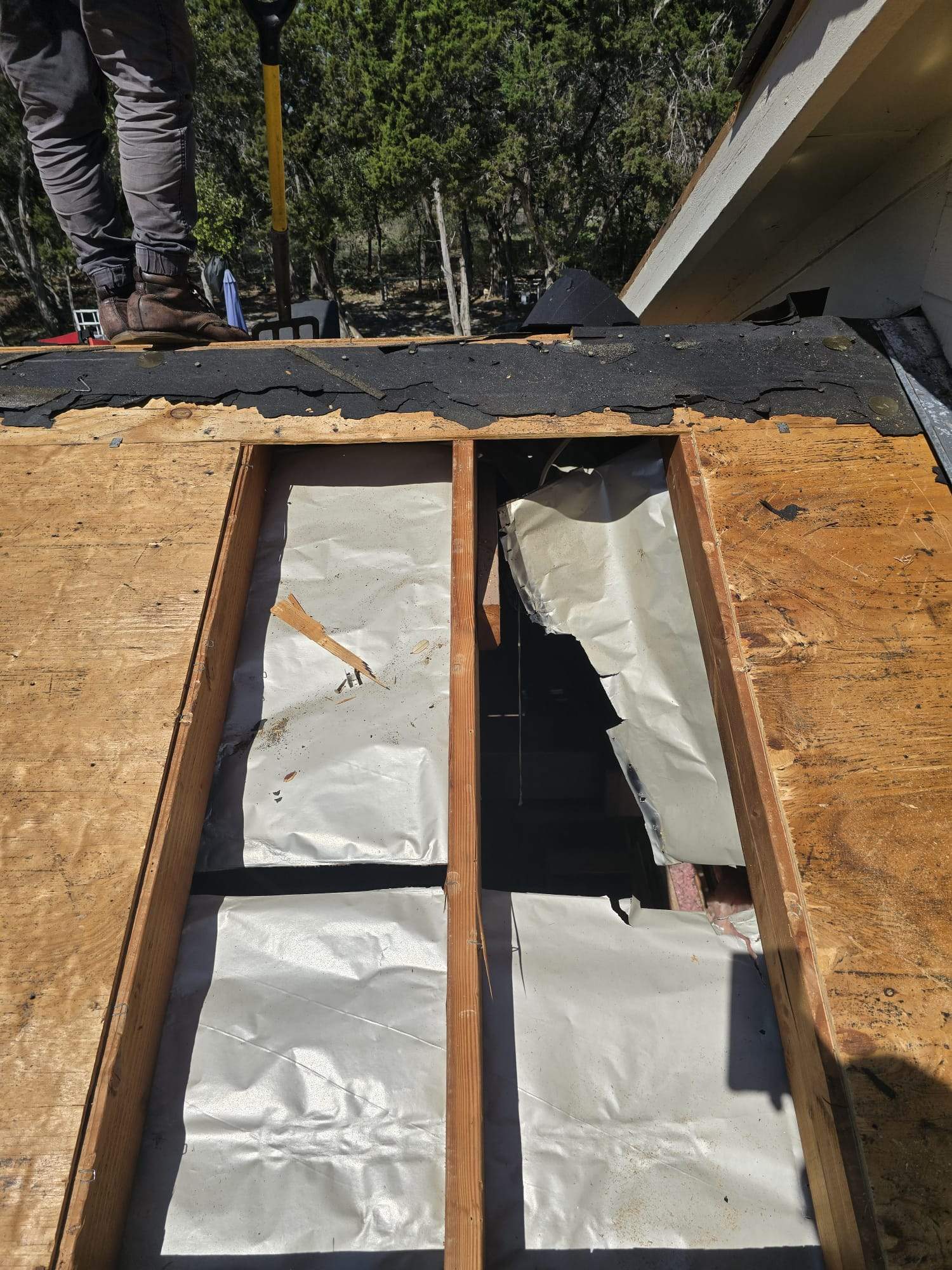 Leander Hail Damage Restoration and Architectural Shingle Roof Replacement by Caliber Restoration LLC