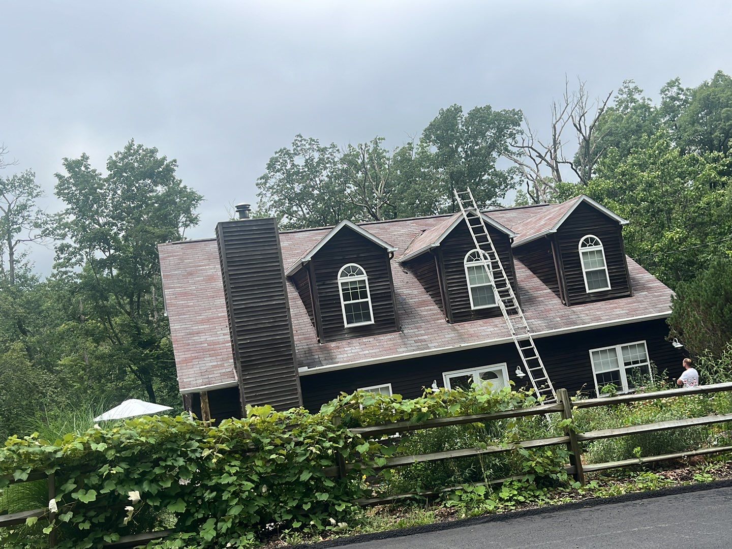 Roof Replacement using GAF Timberline Color Appalachian Sky by CMNG LLC
