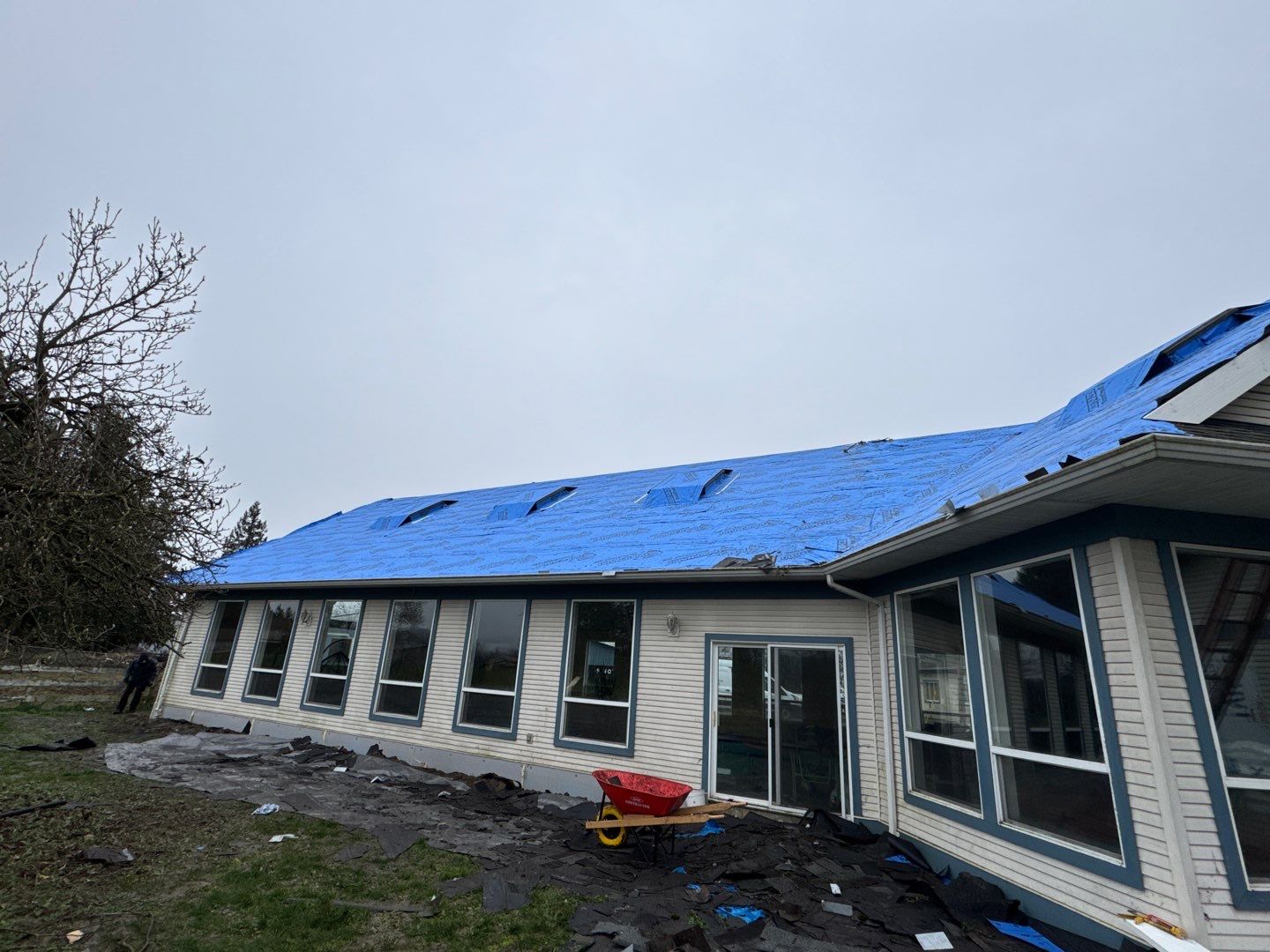 Residential Reroof Shingle by Top Notch Roofing Inc