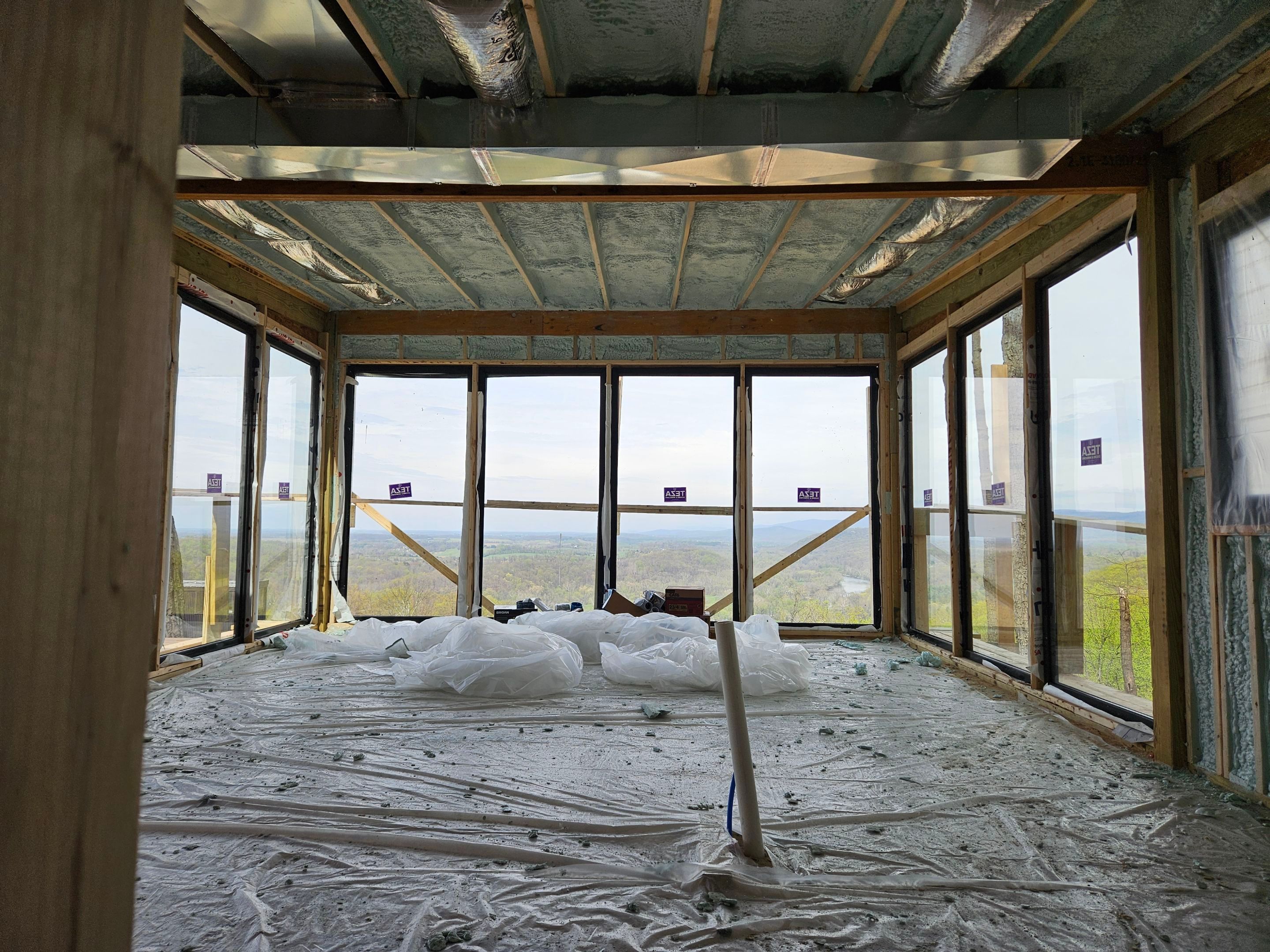 Project in Bluemont, VA by Founders Insulation