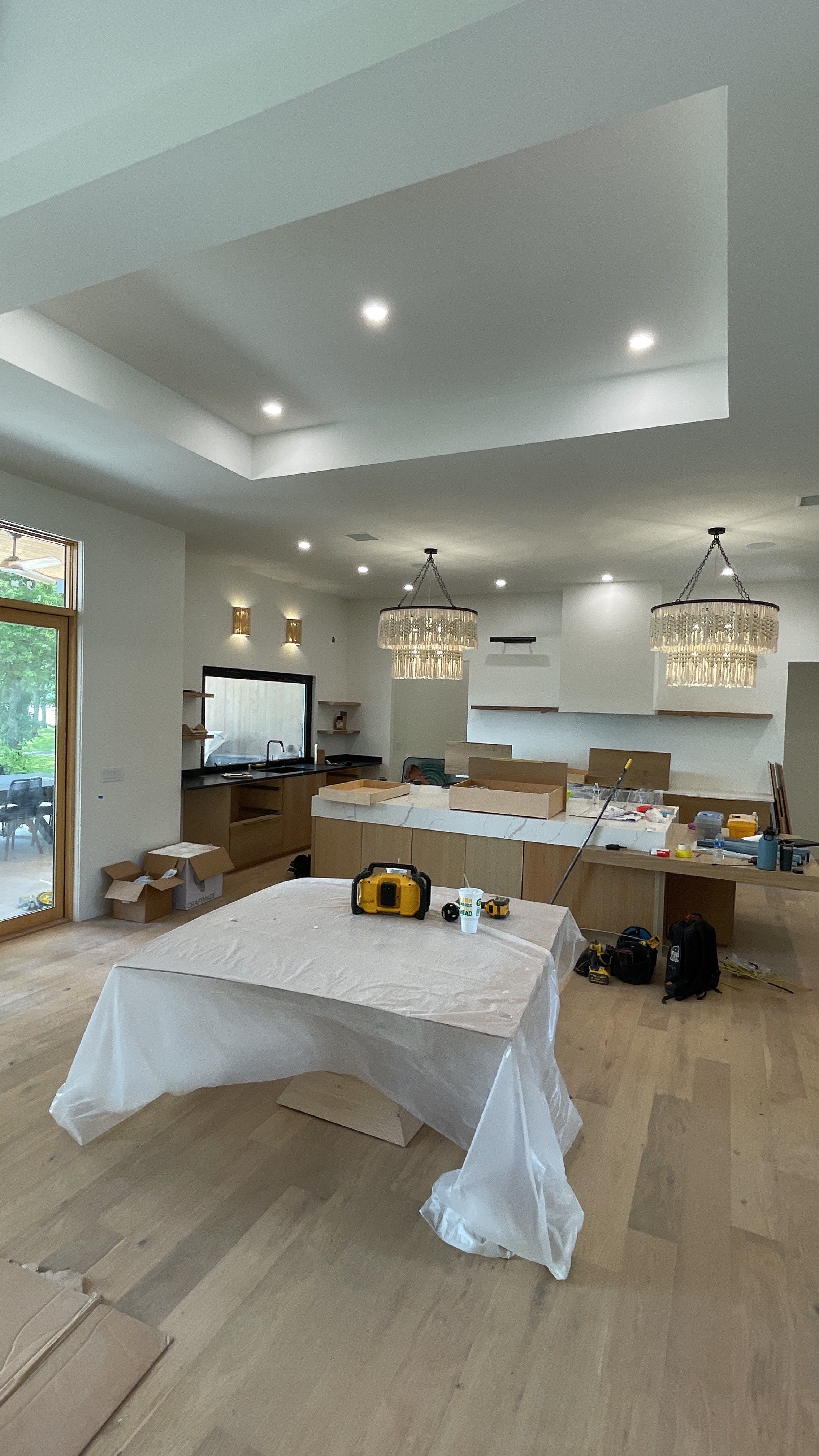 New Custom Lake Home by Argent Electric LLC