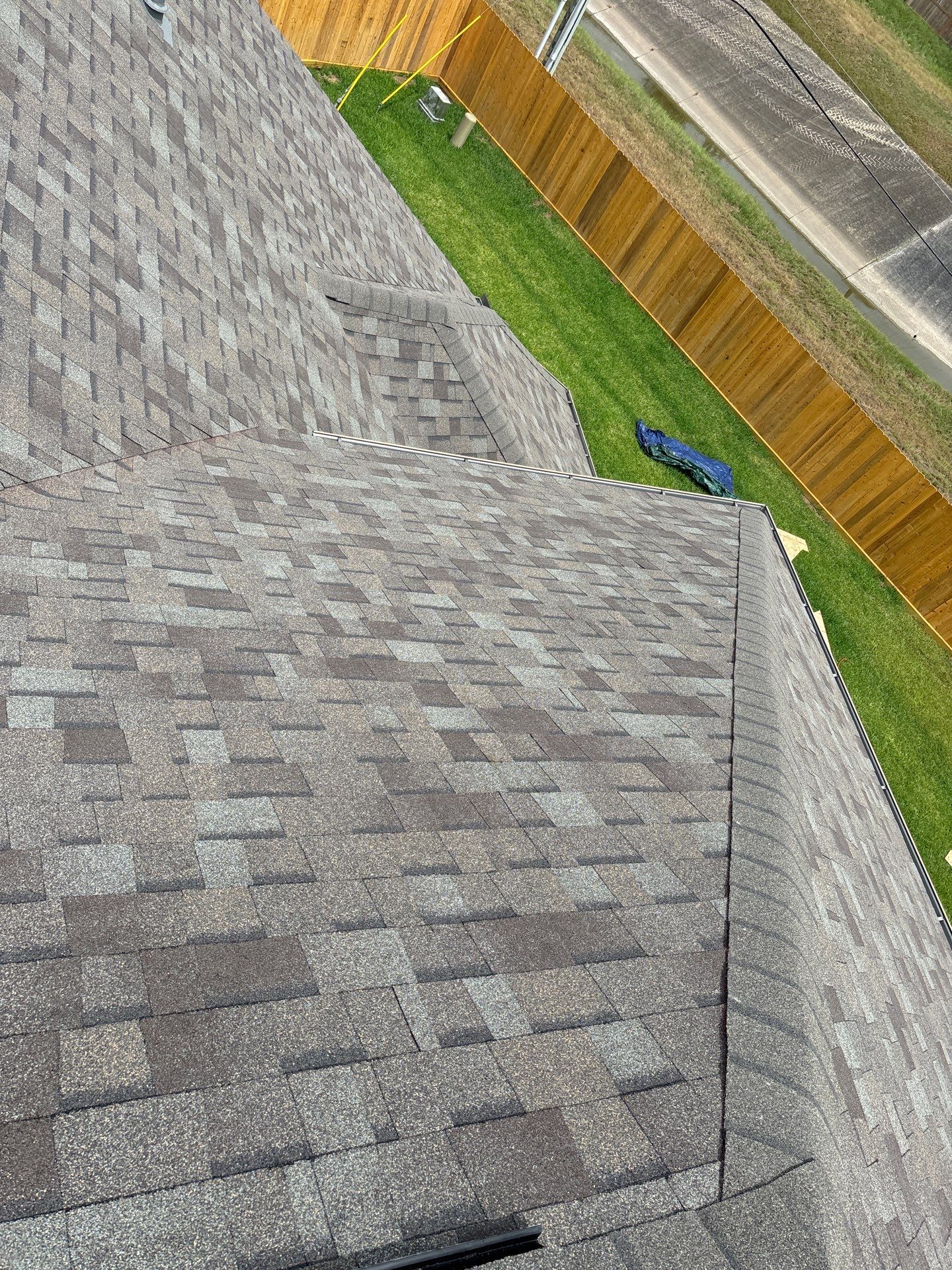 Residential Roofing Installation using Owen's Corning Duration (Lifetime) Shingles by Roof Repair Company