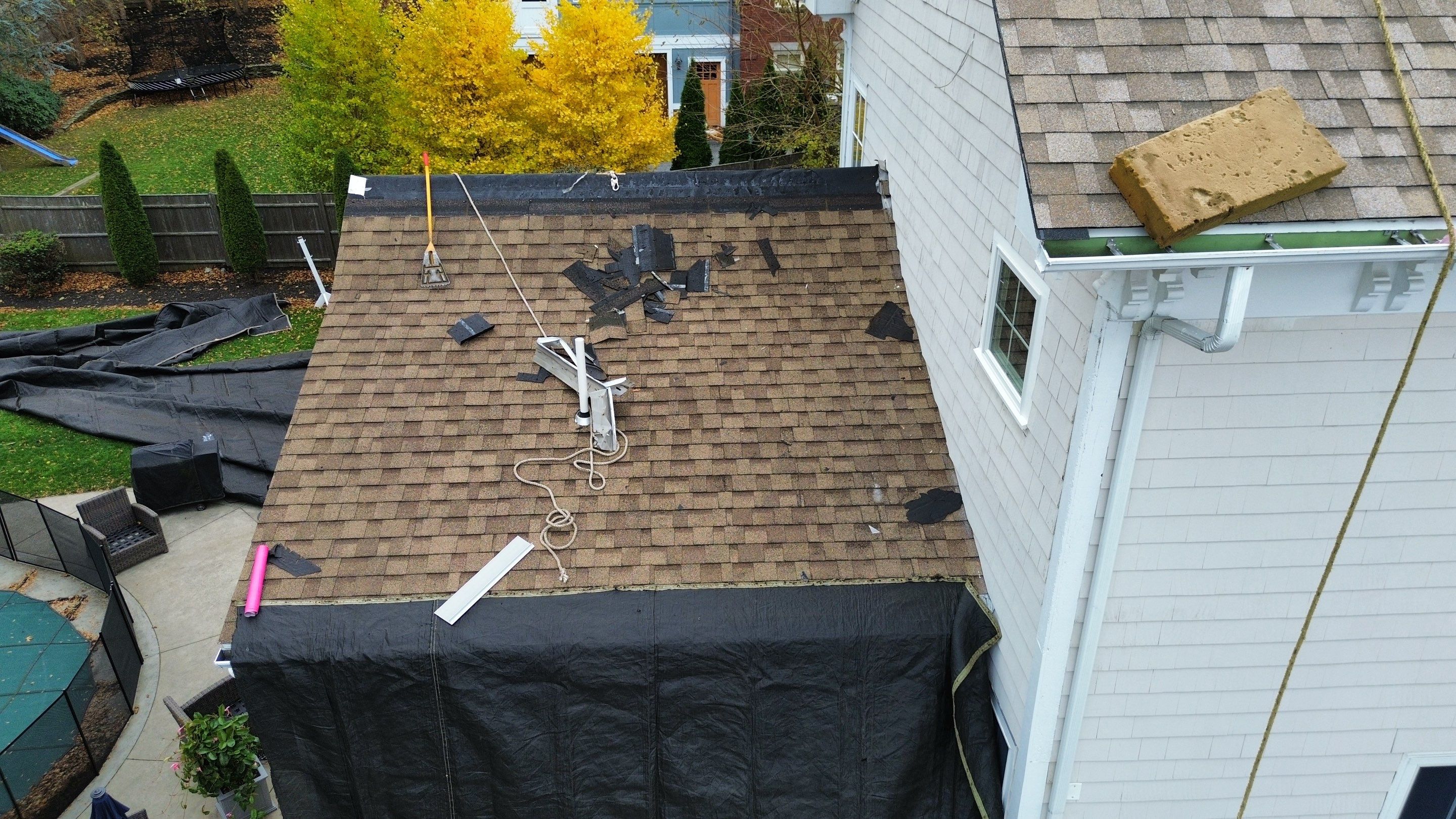 Newburyport Complete Roof Replacement with Solar Venting Skylight by Mighty Dog Roofing of Greater Middlesex County