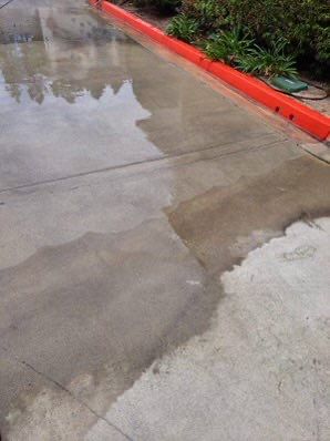 Irvine Pressure Washing - HOA Driveways by Property Cleaning Experts