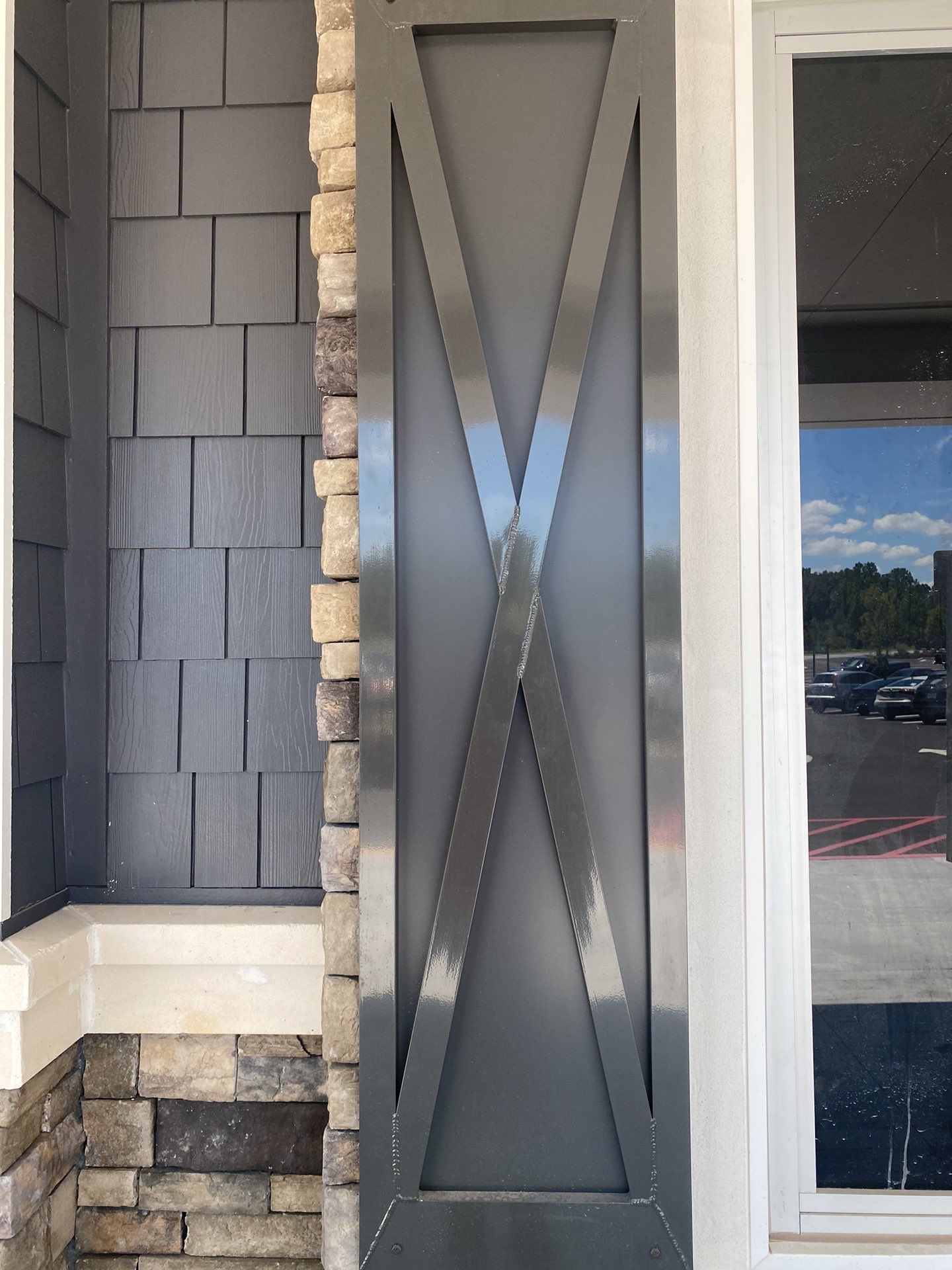 Commercial Roofing Installation using Berridge 11 1/2" Cee Lock .032 Aluminum Charcoal Grey by Infinity Metal Systems