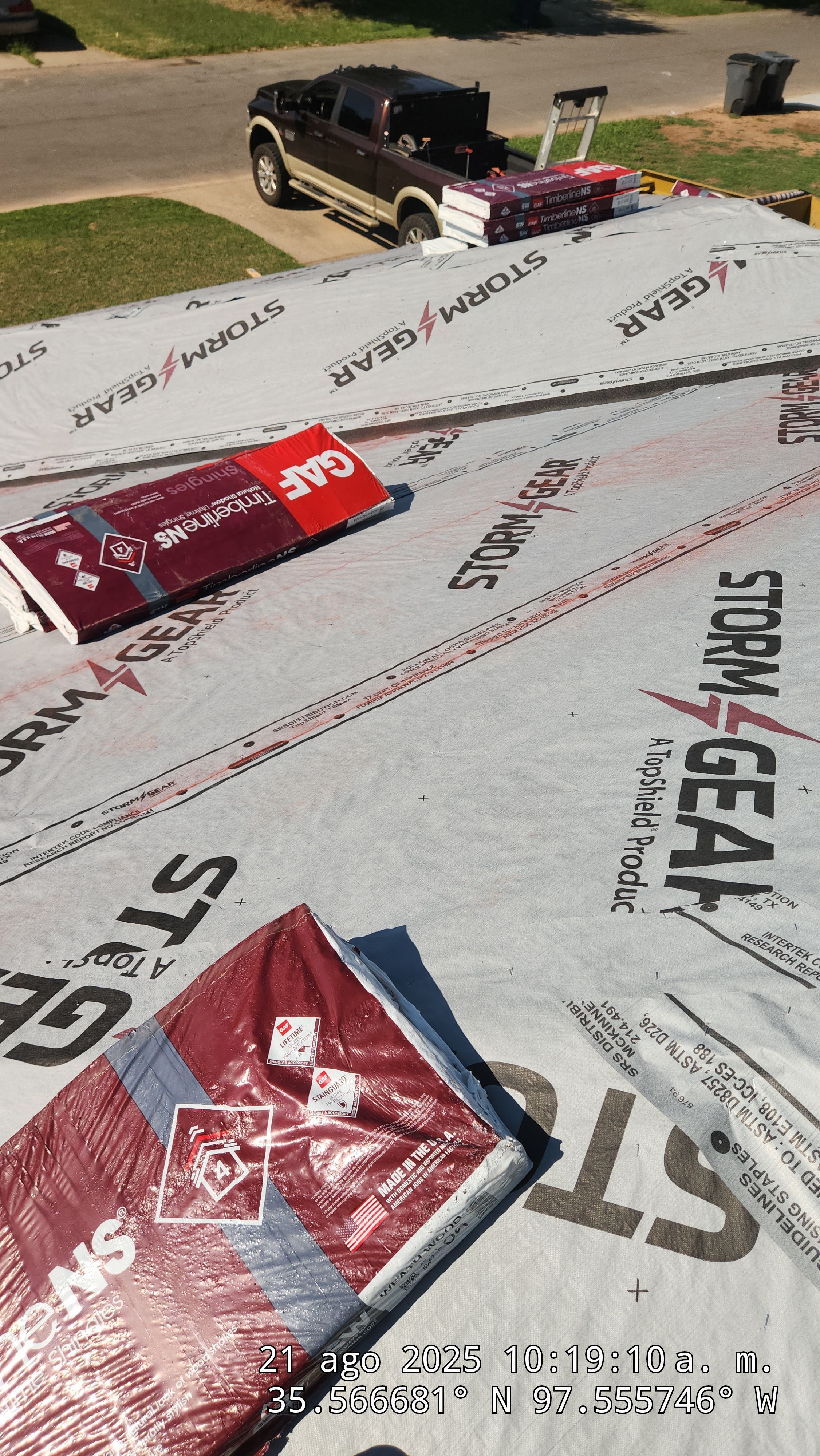 Residential Roofing Installation using GAF by Castillo Roofing