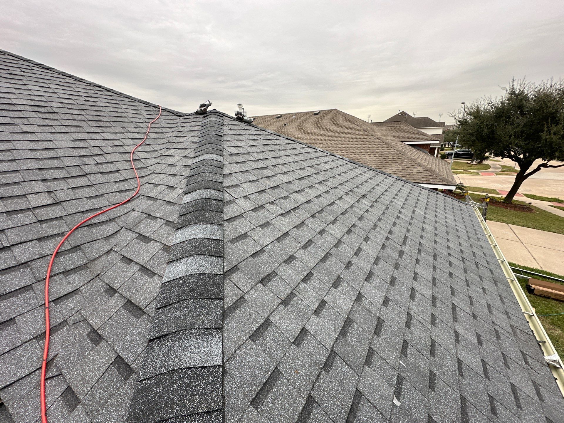 Project in Houston by Motion Roofing