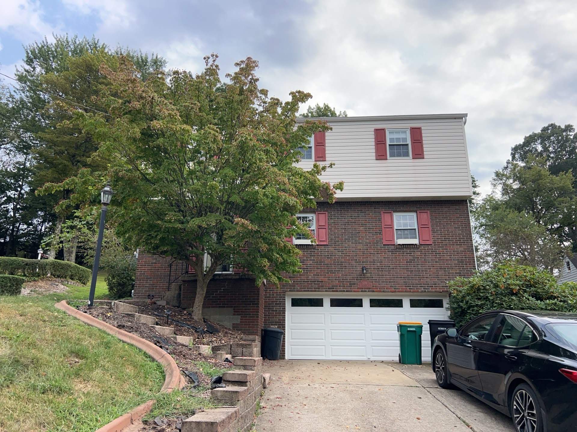 Full Exterior Siding Replacement with Blue Horizontal Panels in Pittsburgh by Ideal Siding Pittsburgh