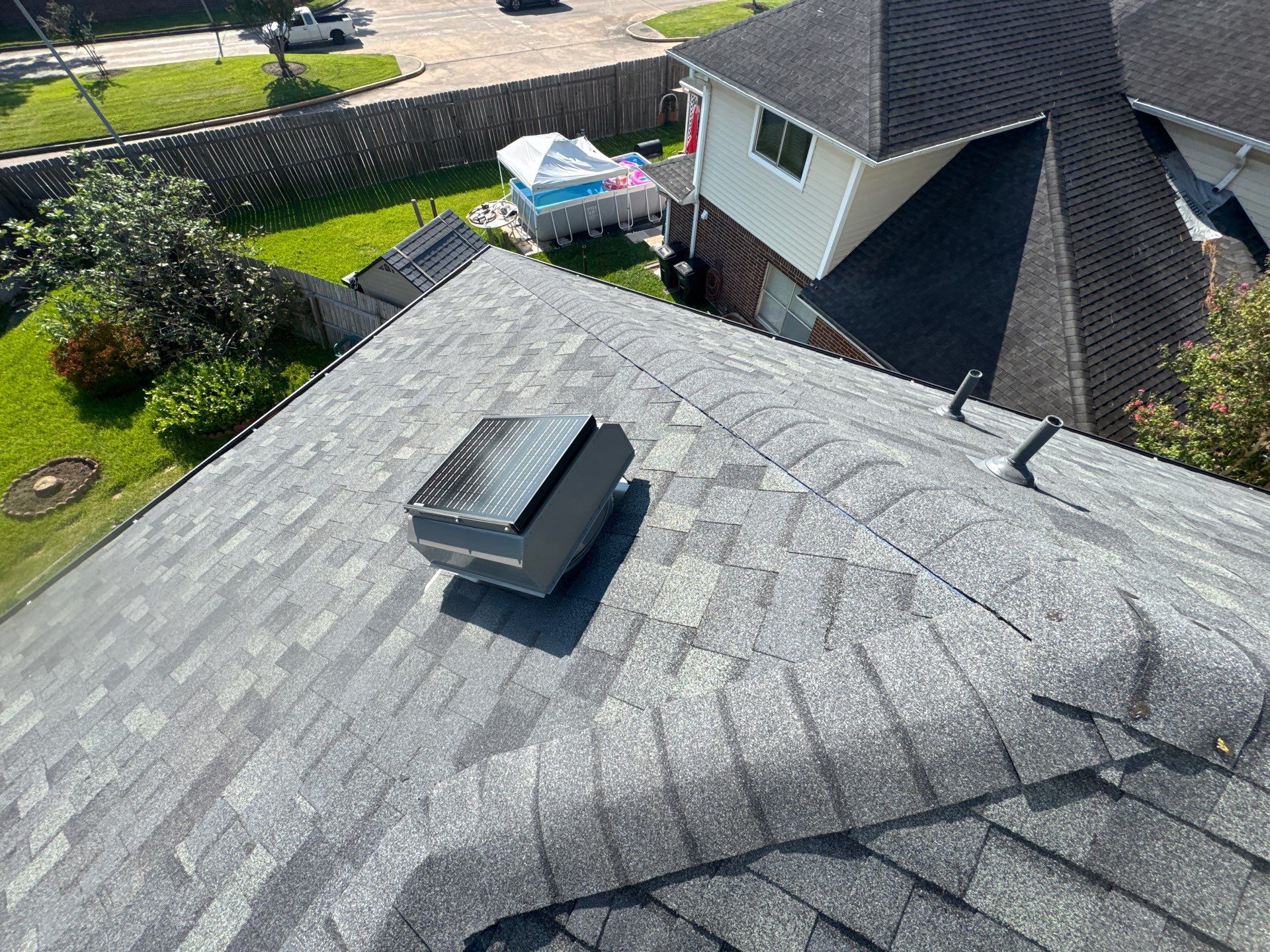 Residential Asphalt Shingle Roof Replacement in Houston, Texas by Onit Roofing LLC