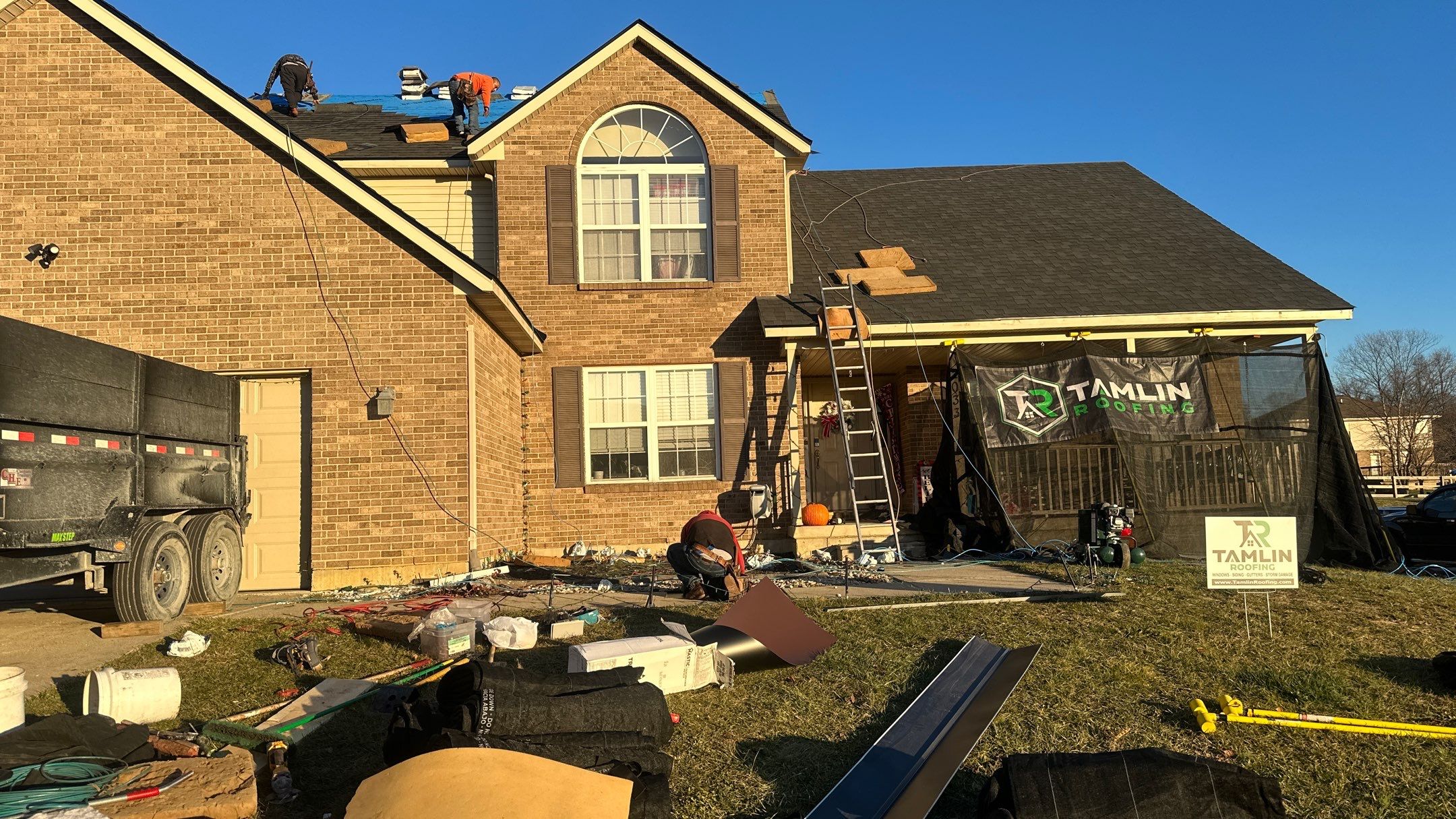 West Hamilton - Pristine Black & Gutters by Tamlin Roofing