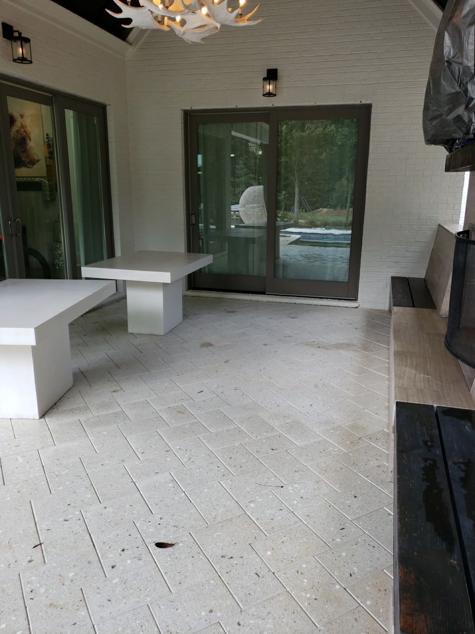 House Wash using cleaner by Power Wash Masters LLC