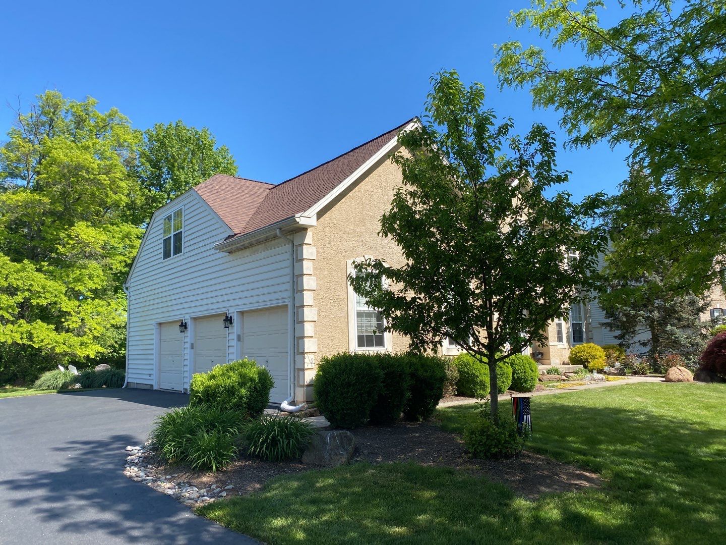 Roofing Installation using CertainTeed Landmark - Burnt Sienna by Storm Guard of Ches-Mont PA
