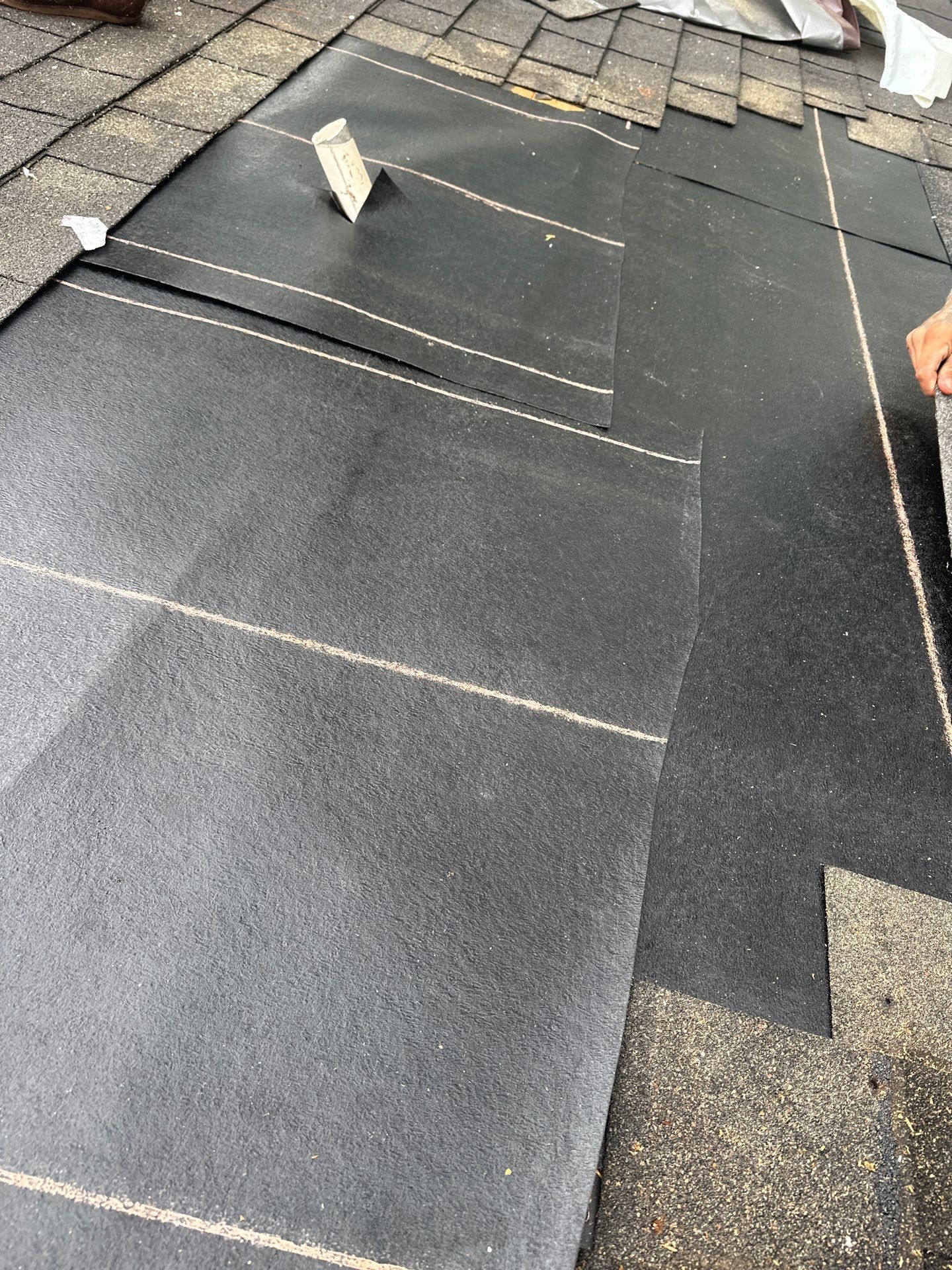 Hail Damage using Owen's Corning Duration (Lifetime) Shingles by Roof Repair Company