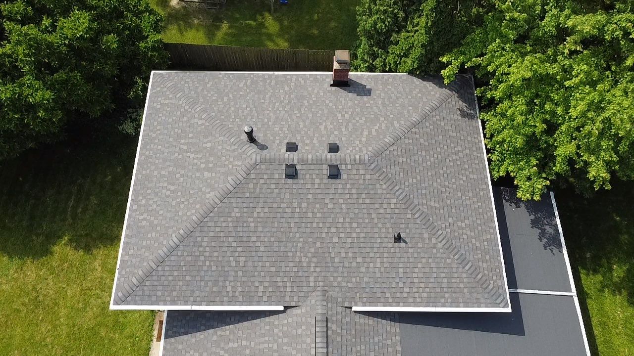 New Roof Installation using new OSB sheathing Certainteed Landmark Shingles by Best Exteriors Inc
