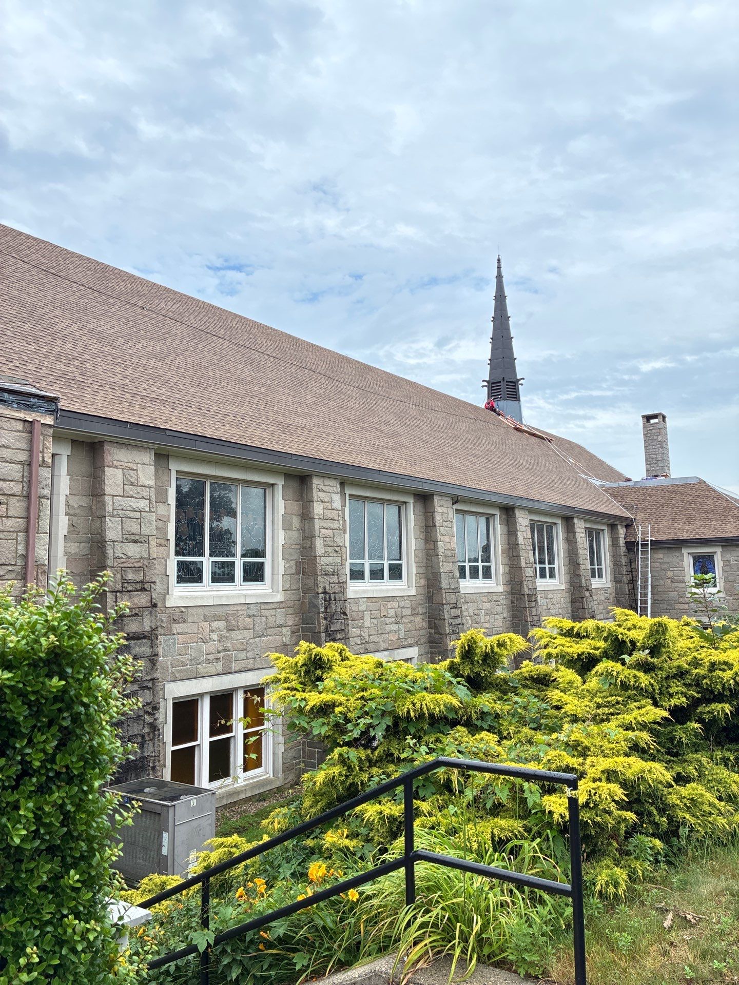 St. Pius Church - Commercial Roof Restoration by Rinaldi Roofing