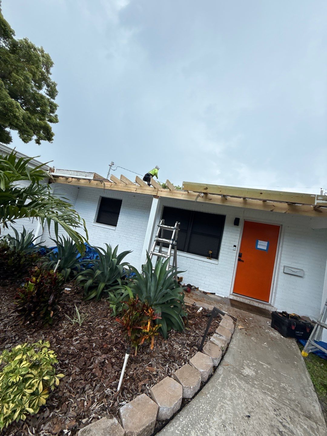 Project in St. Petersburg 33702 by Mitchell Roofing Company LLC 