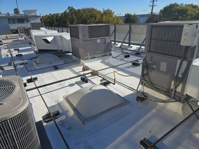 Pre-school in Santa Monica - Waterproofed with ASC Silicone Membrane System