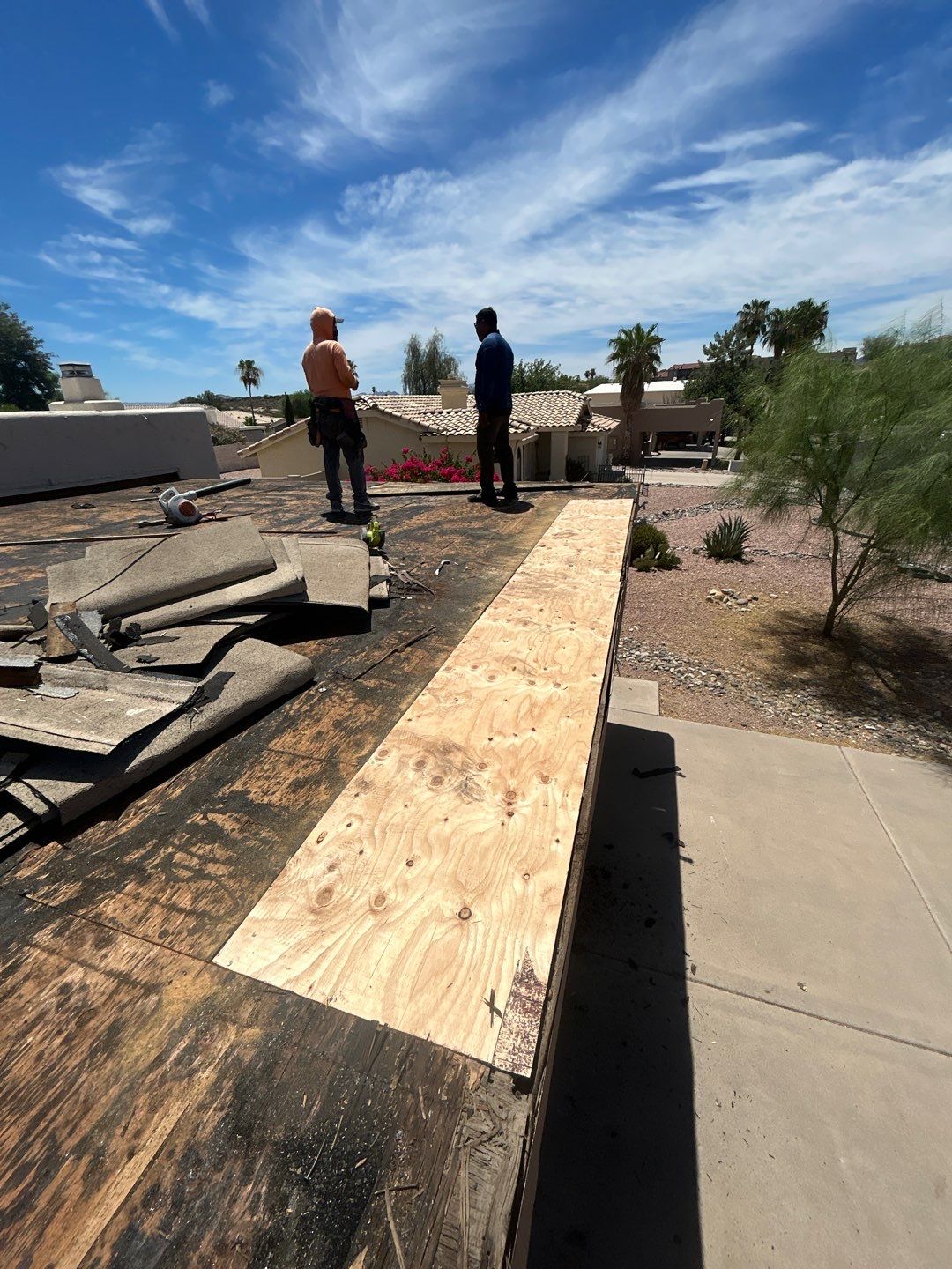 Project in Fountain Hills, AZ by Saint Roofing