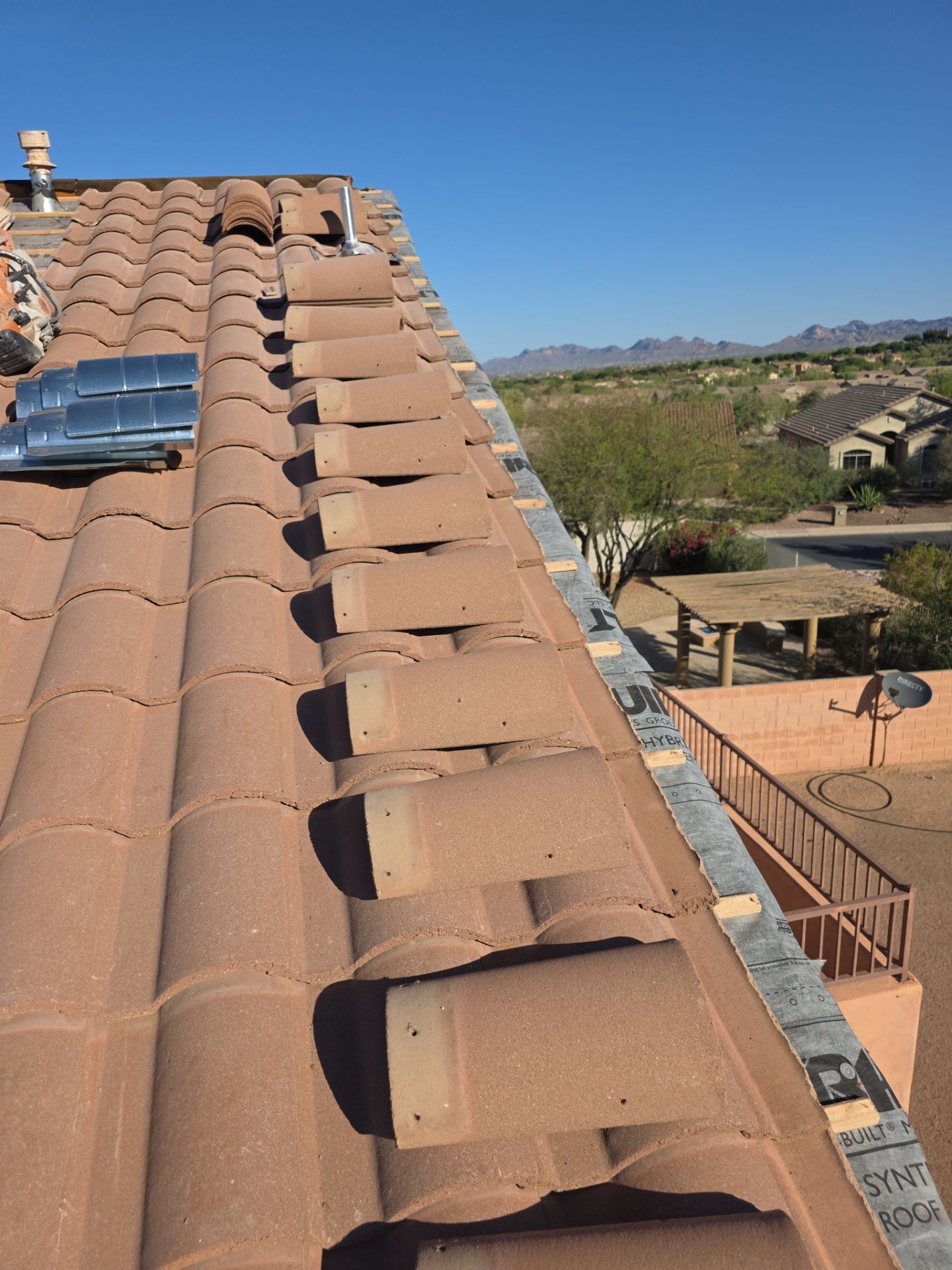Tile Reset using Concrete Tiles in Gold Canyon by Weather-Tite Roofing