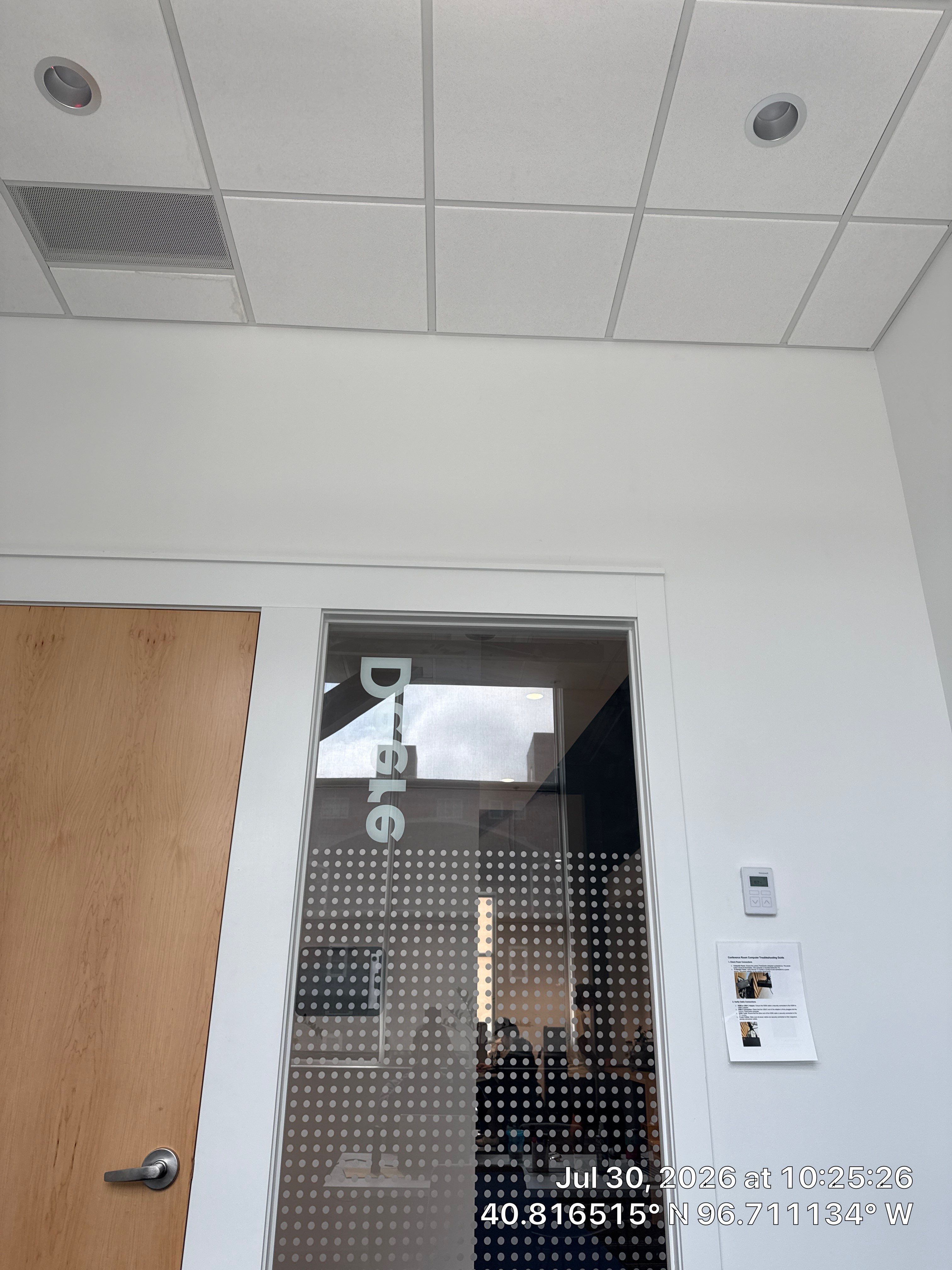 Interior Office Updates and Safety Equipment Installation in Lincoln by CompanyCam Sales Demo