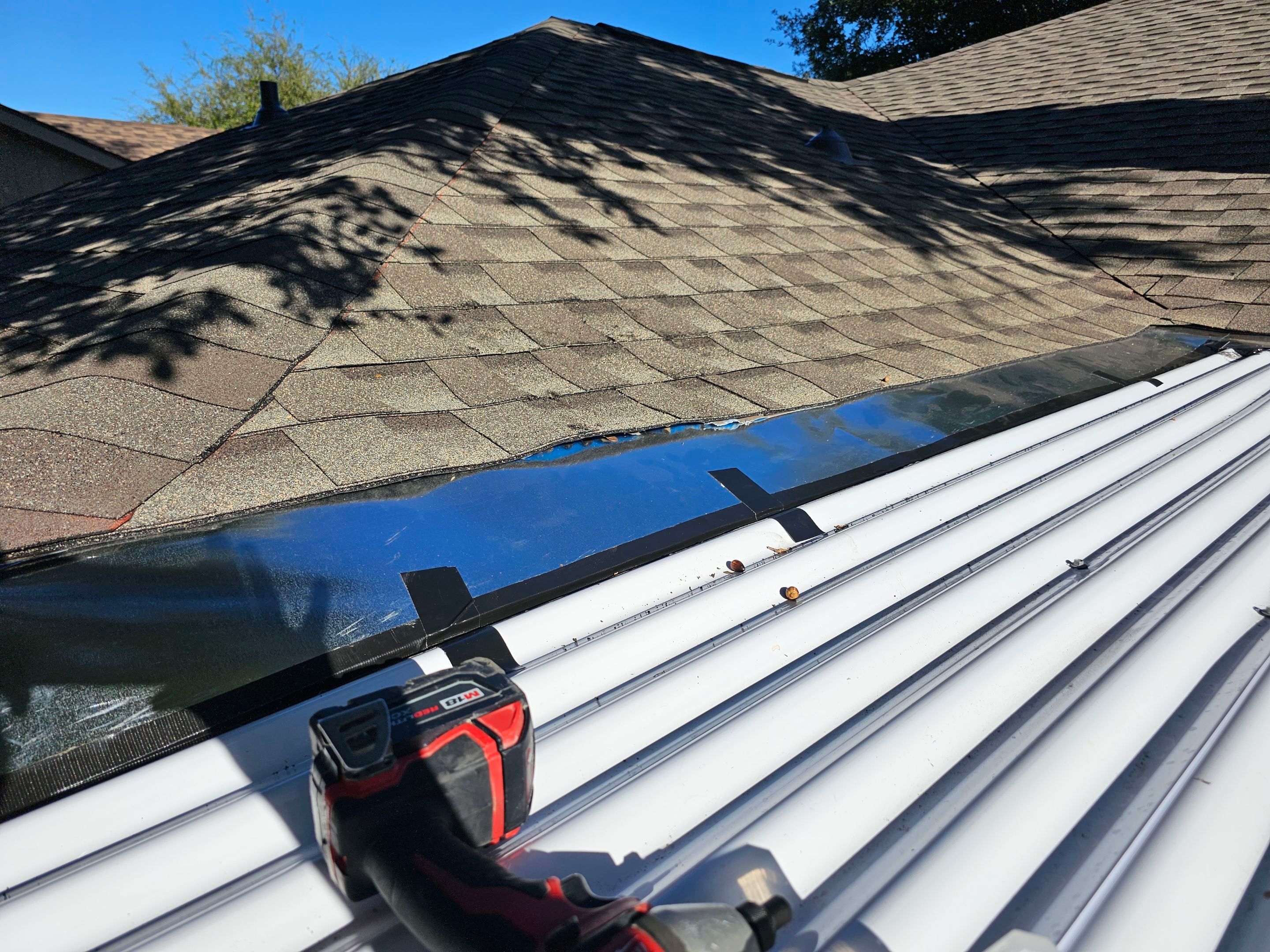 Roof replacement, popcorn removal, fence stain & paint by EL-GC LLC 