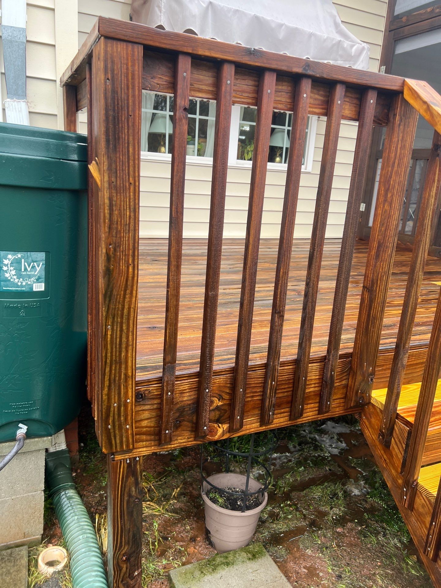 Weathered Deck using Wood Sealant by DuraSeal