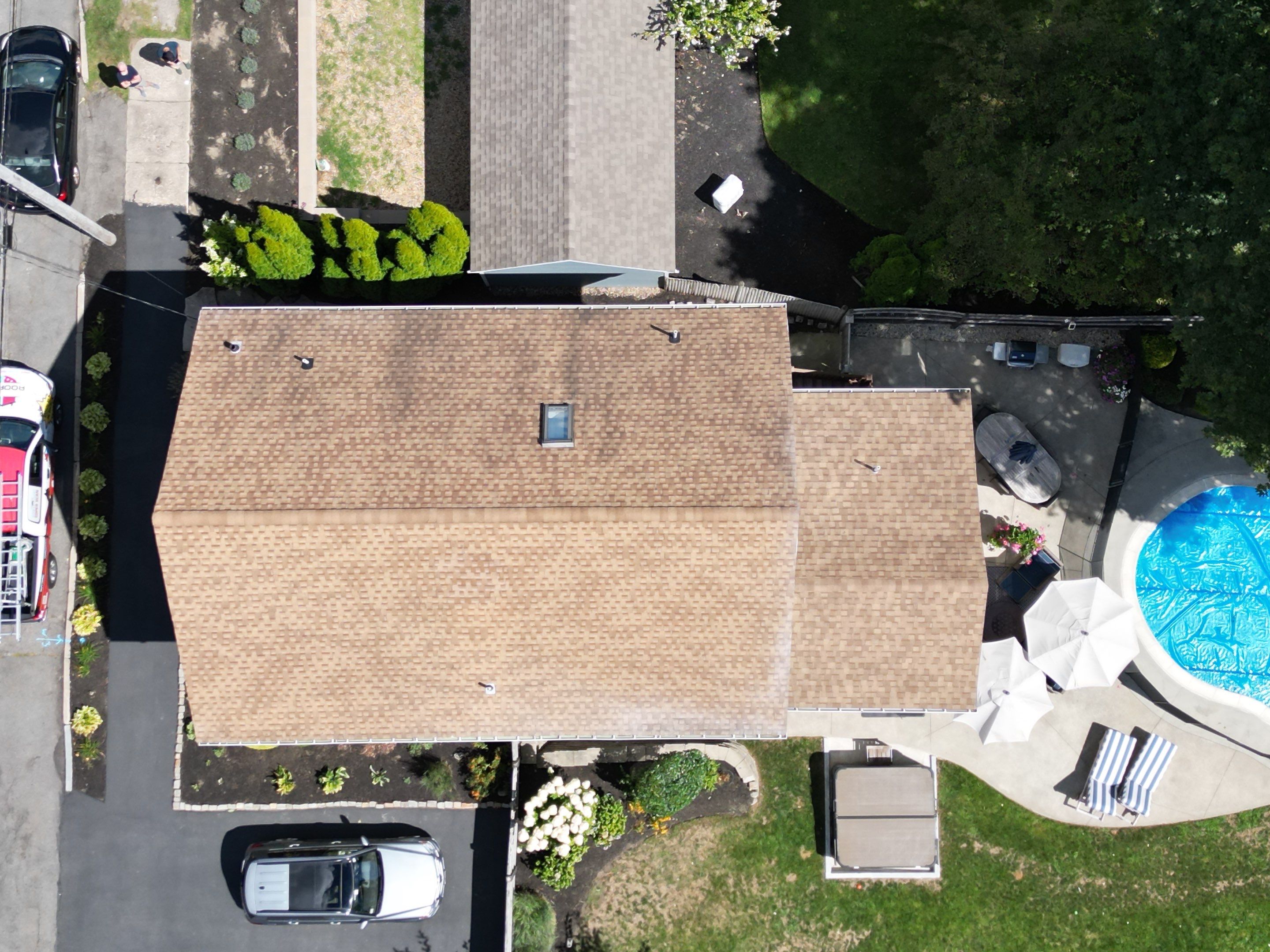 Newburyport Complete Roof Replacement with Solar Venting Skylight by Mighty Dog Roofing of Greater Middlesex County