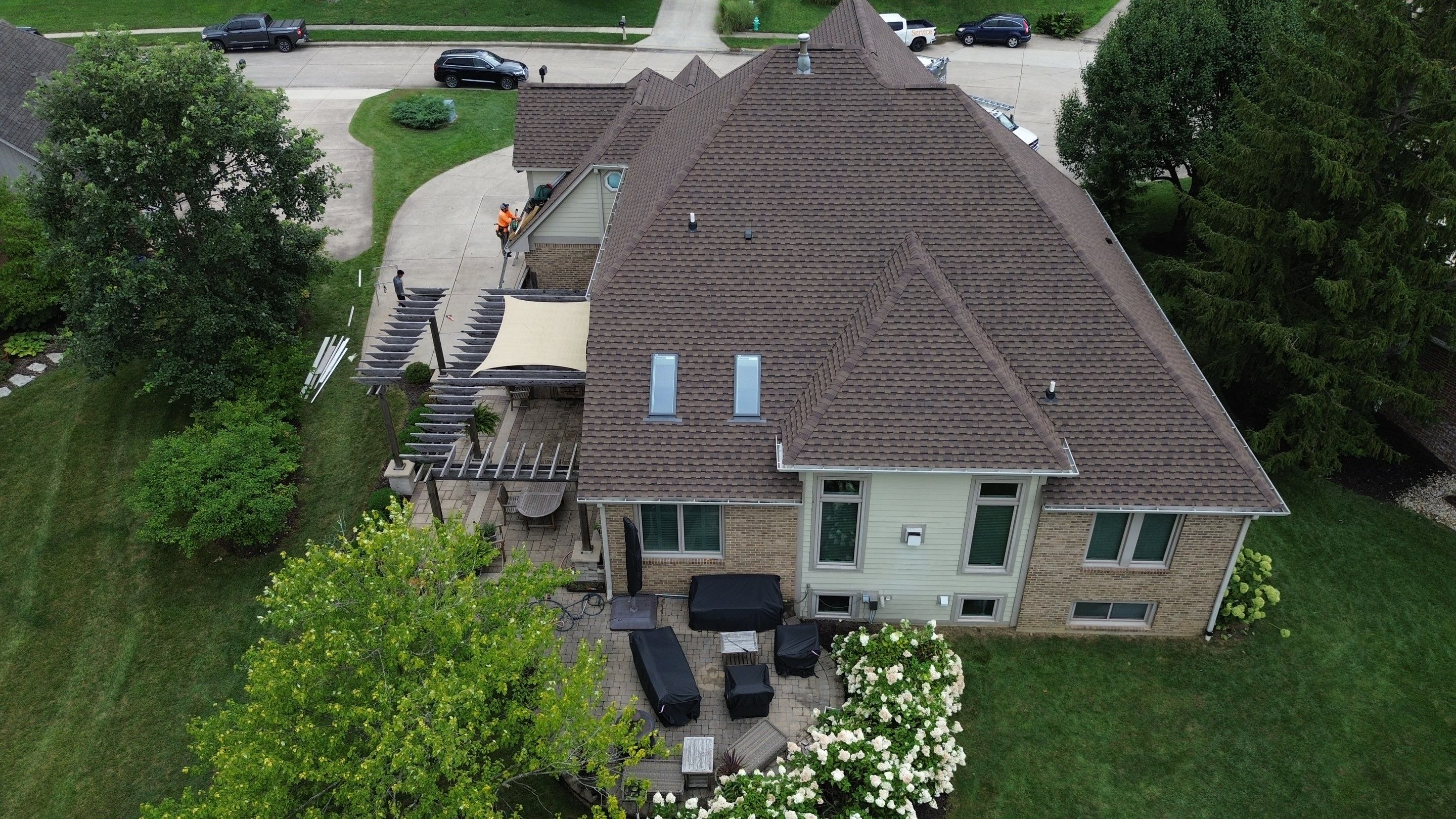 Project in Indianapolis by Moss Roofing