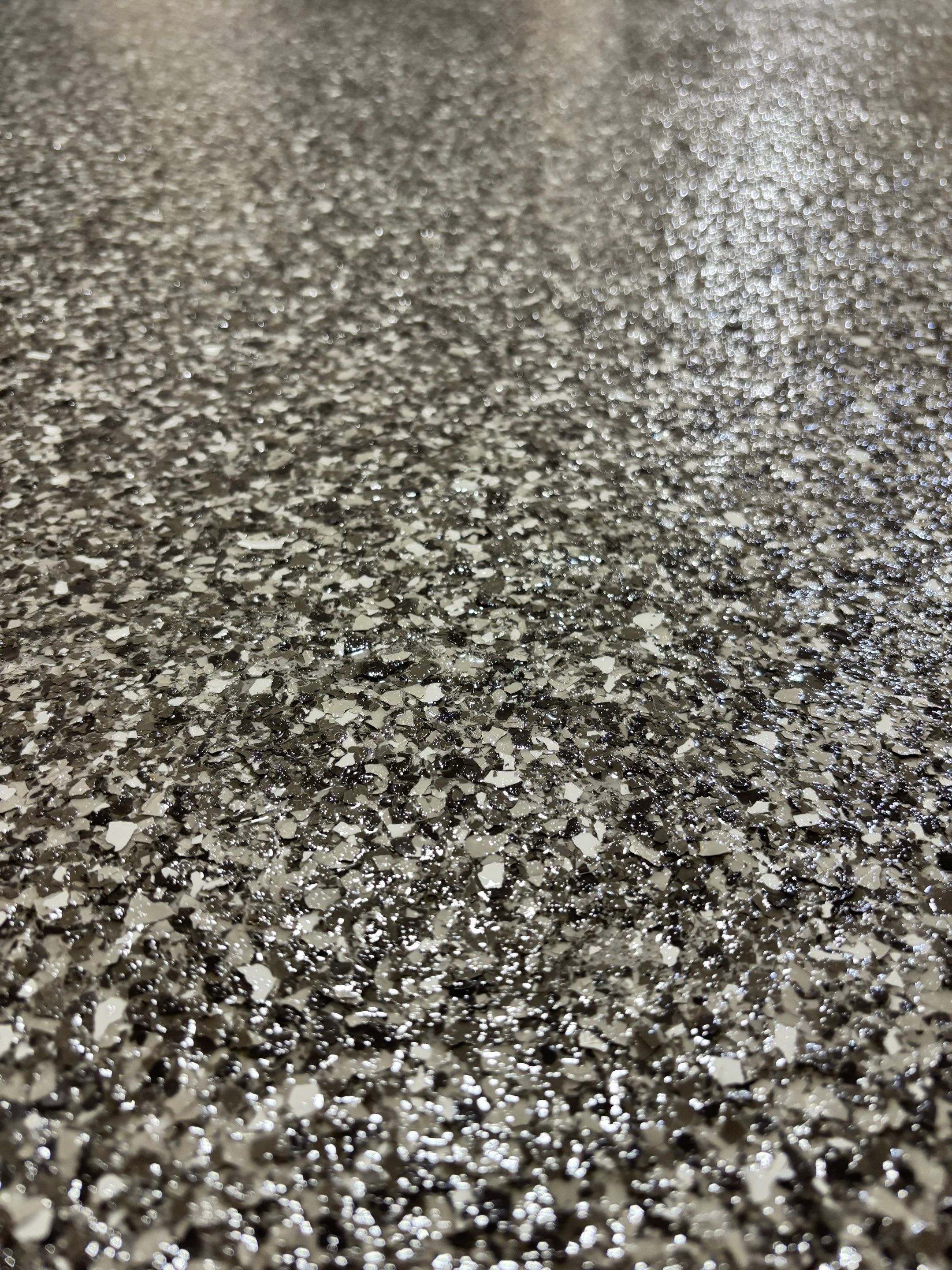 Garage Transformation using Silver Creek by Croc Coatings, LLC