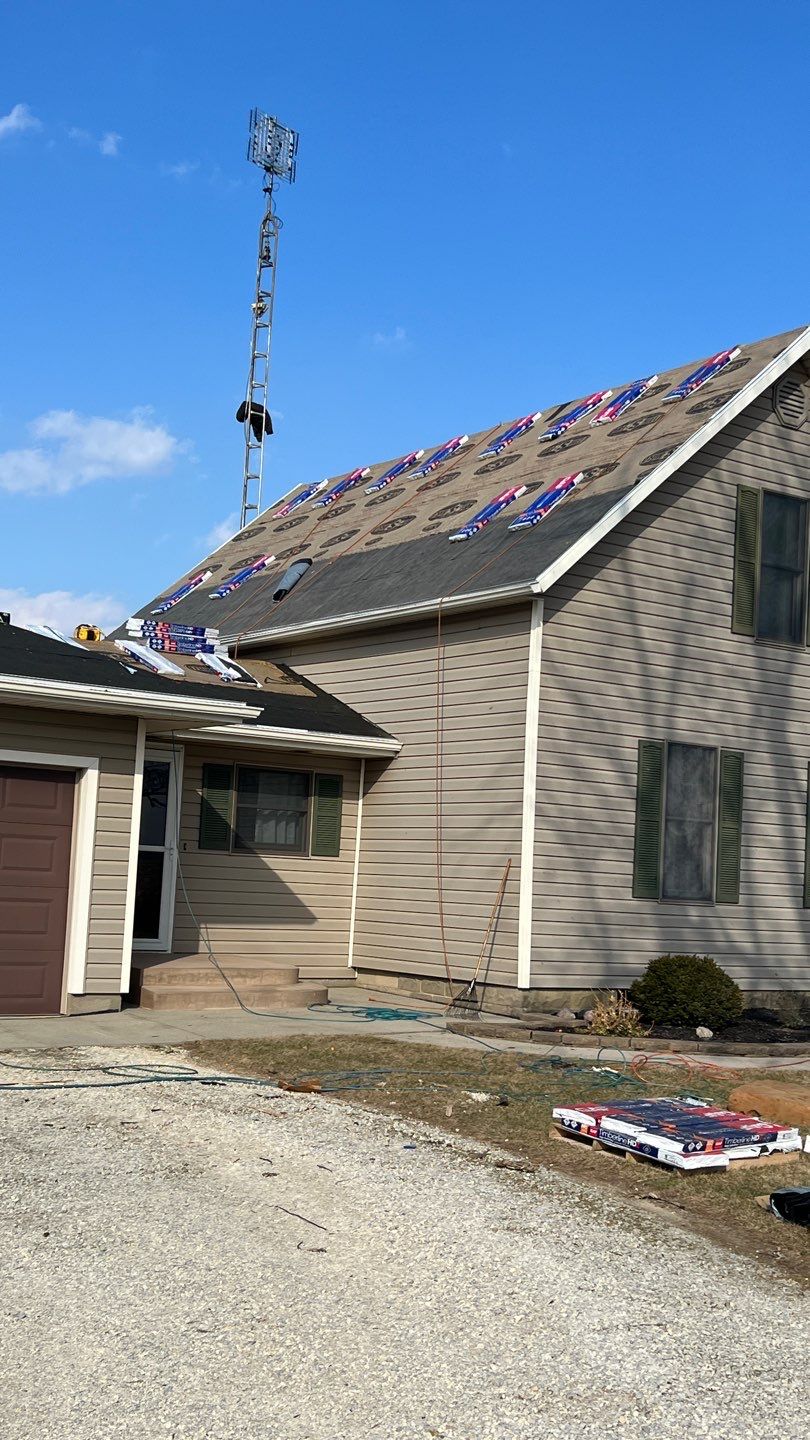 Residential Roofing Installation using GAF Timberline HDZ Charcoal by Nitro Roofing and Construction