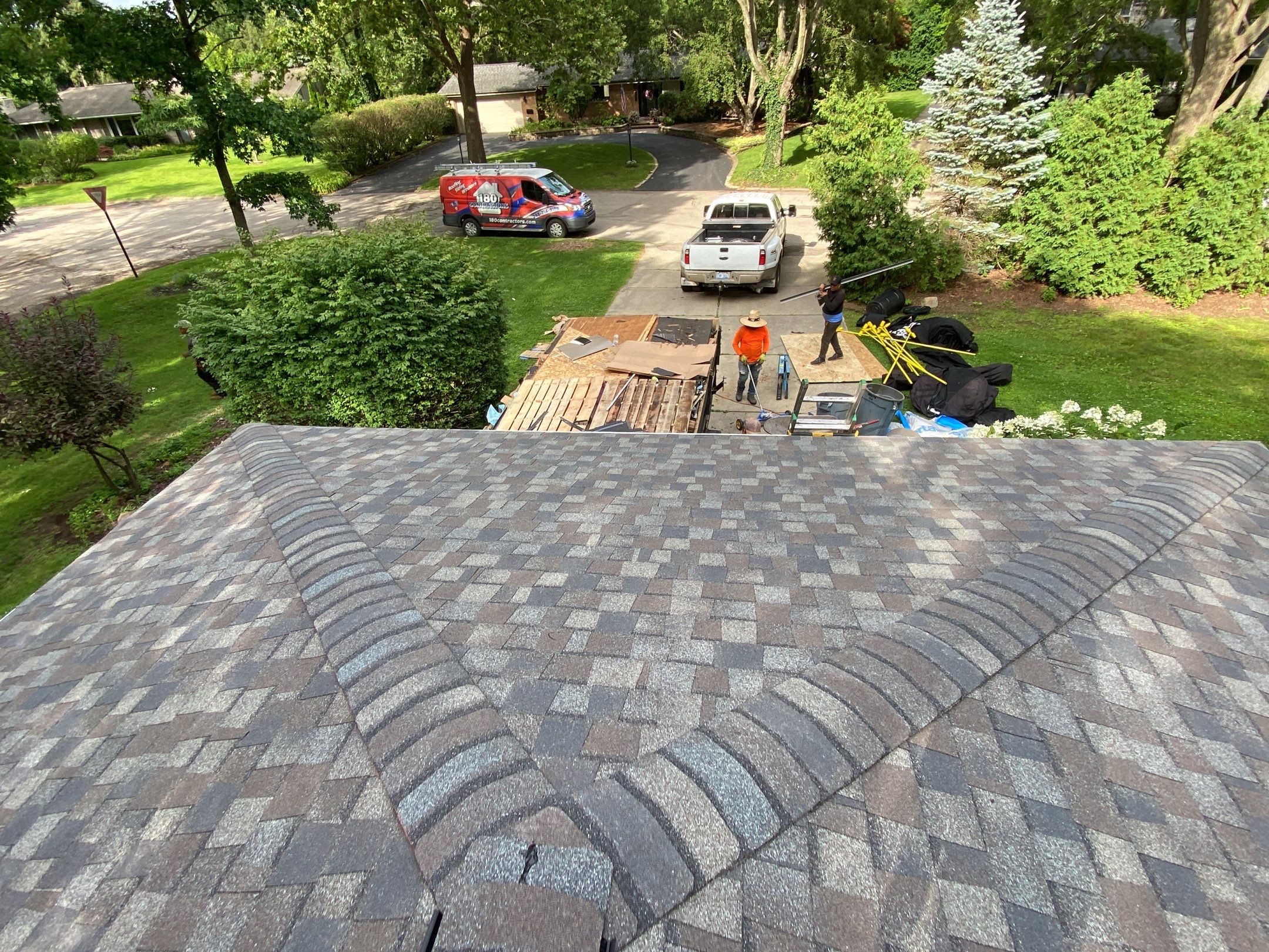 Roof Replacement using CertainTeed Landmark by 180 Contractors