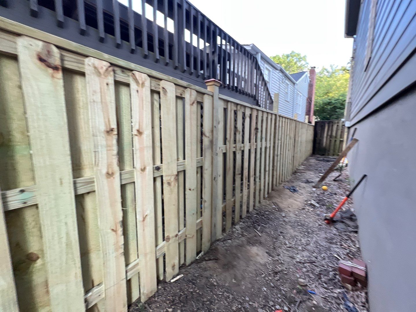 Melrose - Fence by Pillar and Pine