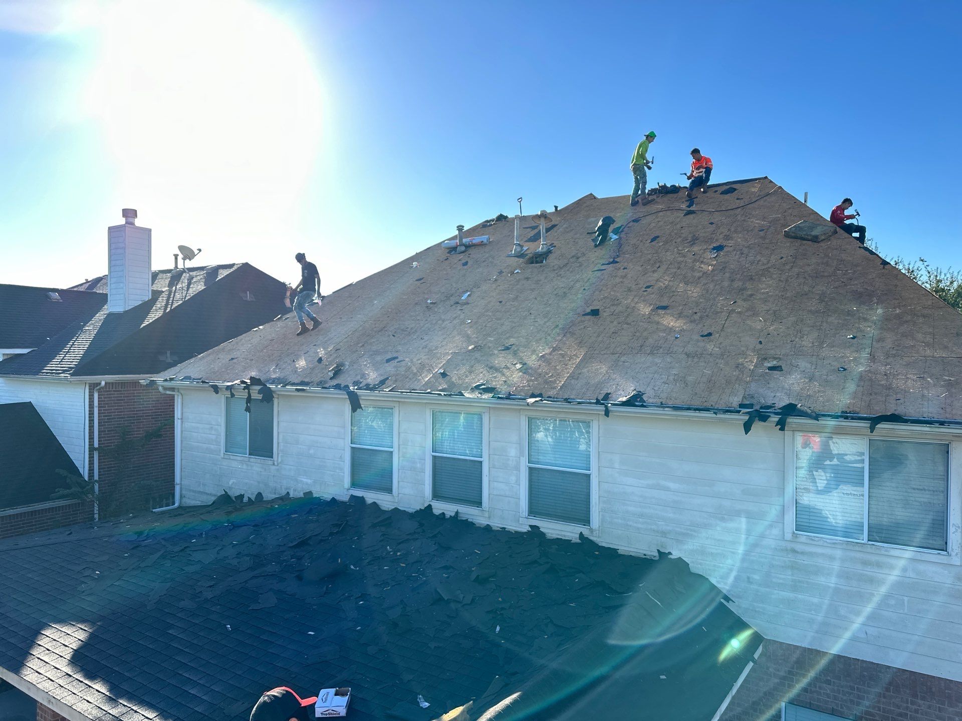 Project in Pearland by Motion Roofing