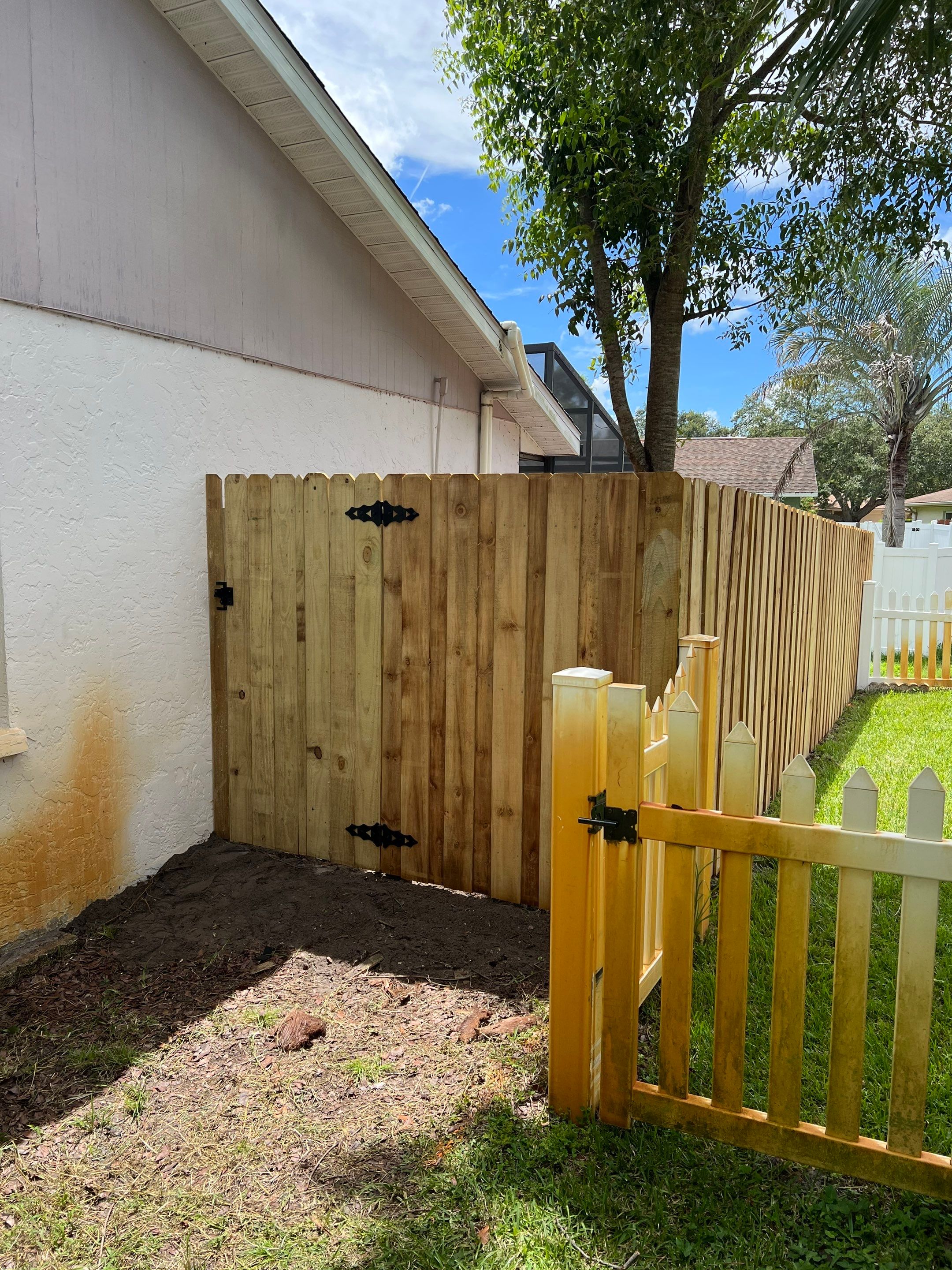 Bradenton, FL 6ft. Tall Board on Board Privacy Fence  by Asap fence and gates, LLC