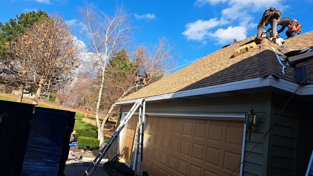 Residential Roof Installation in Plymouth, WI by Gellings Roofing & Siding