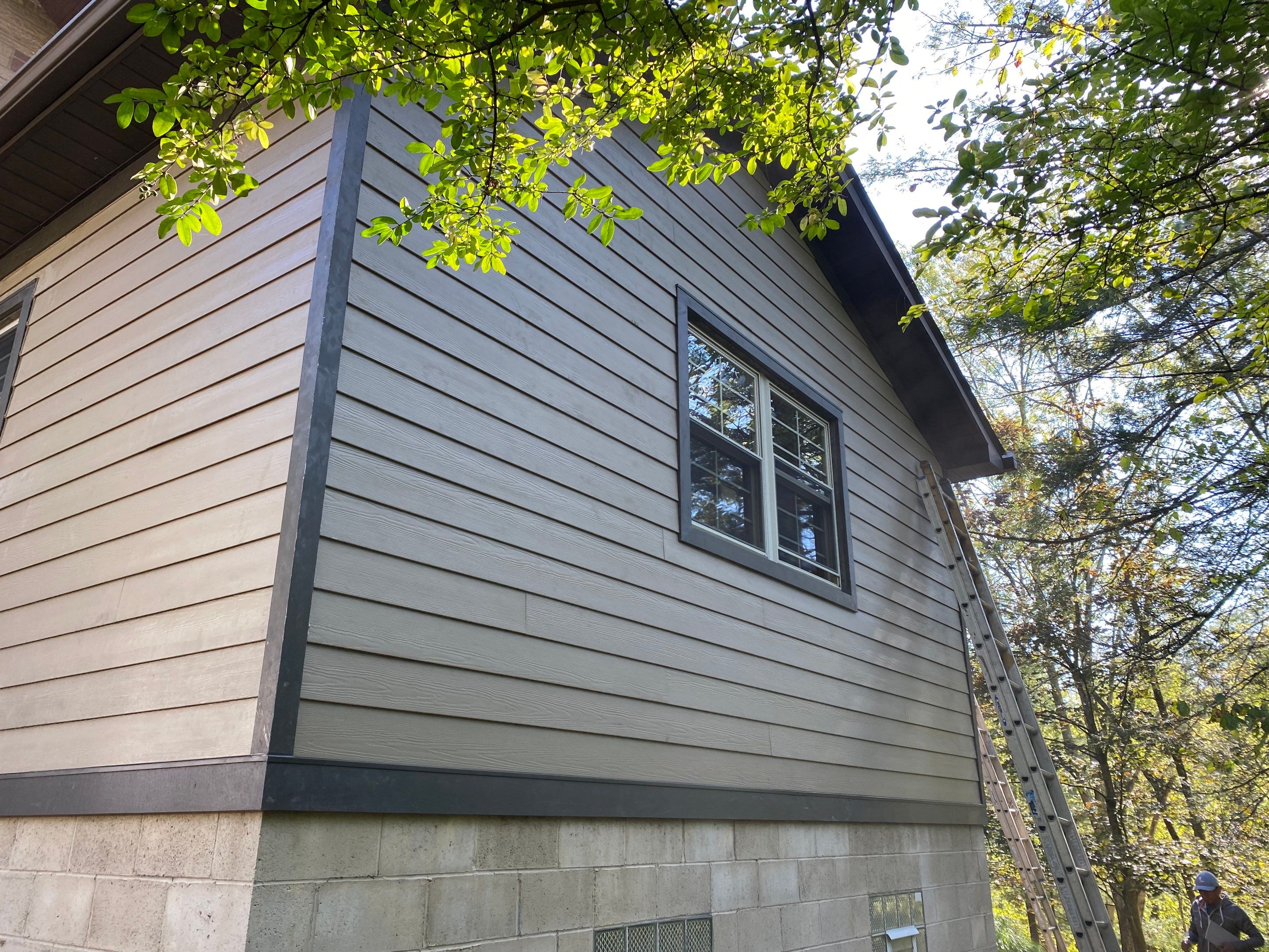 Hardie siding project  by Cousins Roofing Siding & Decks