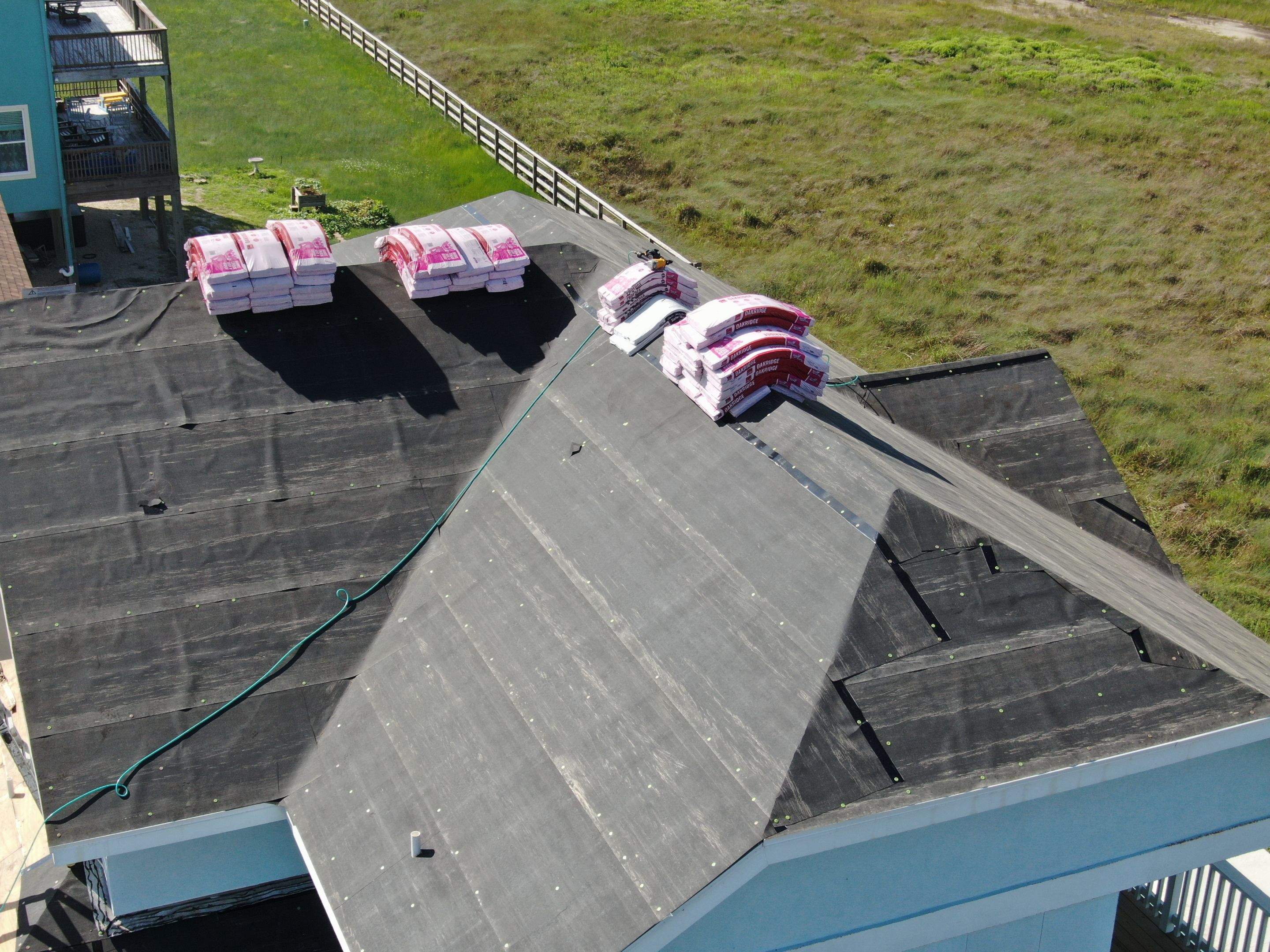 We Aint Scared of heights  by Bayfront Roofing and Construction