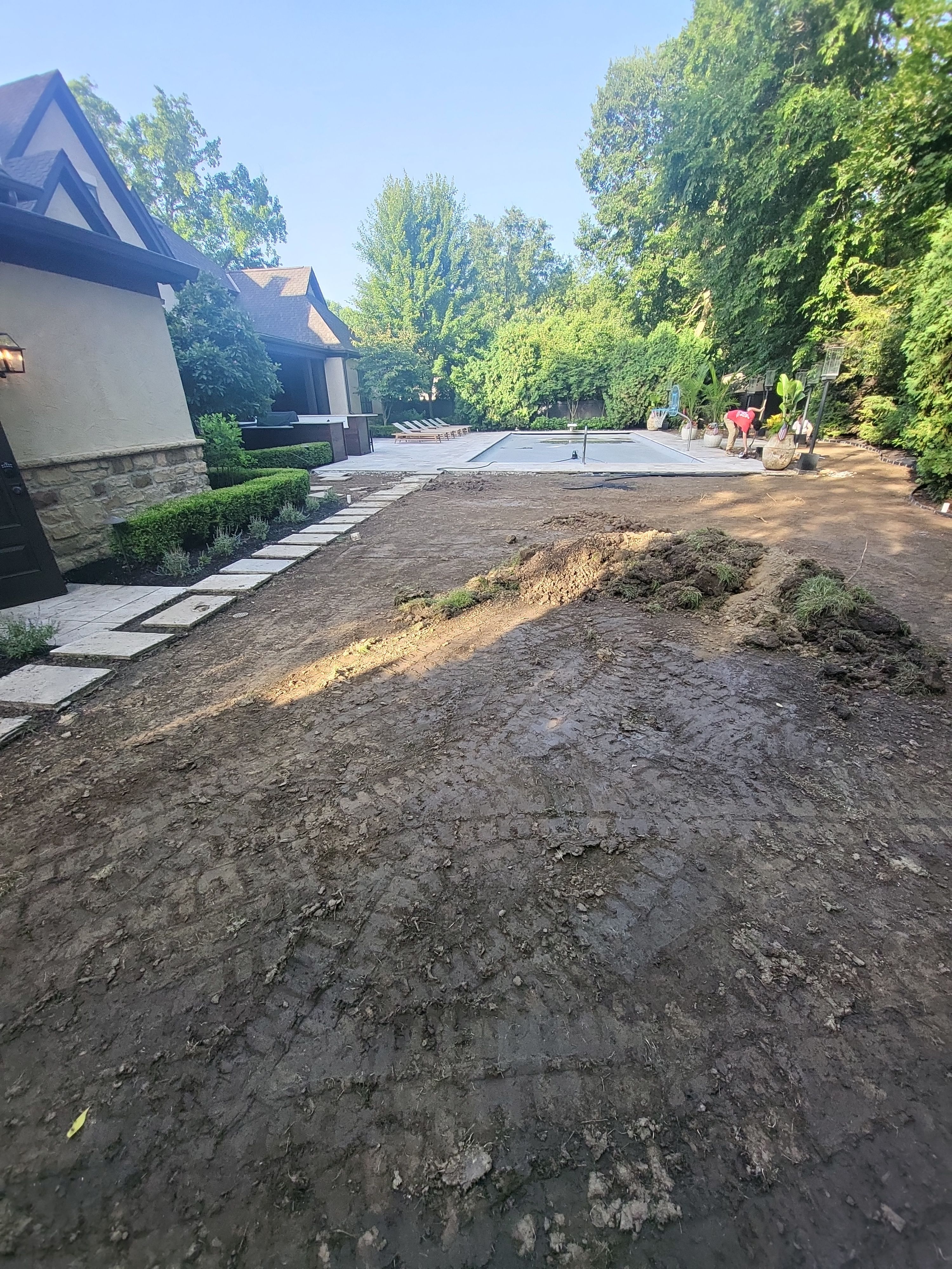 Upper Arlington Full Backyard Transformation by Southwest Greens Midwest