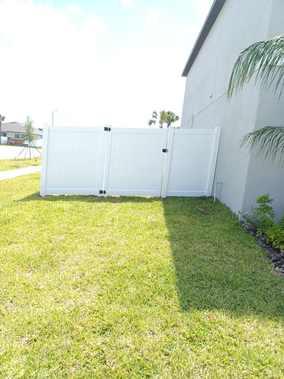 Riverview, FL 6ft. Tall White Vinyl Privacy Fence by Asap fence and gates, LLC