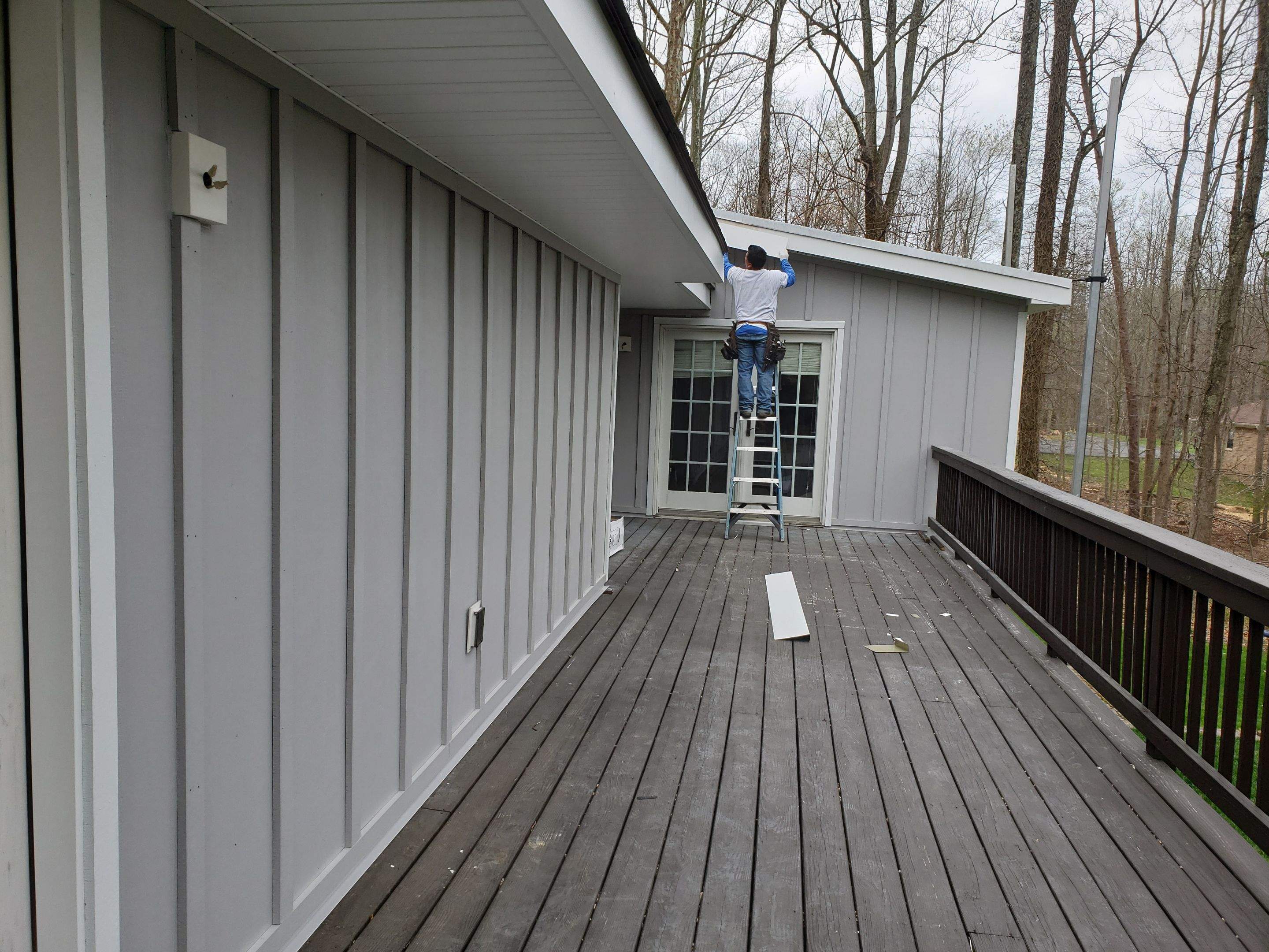 Roof, Siding, Door, and gutter replacement by American Home Contractors