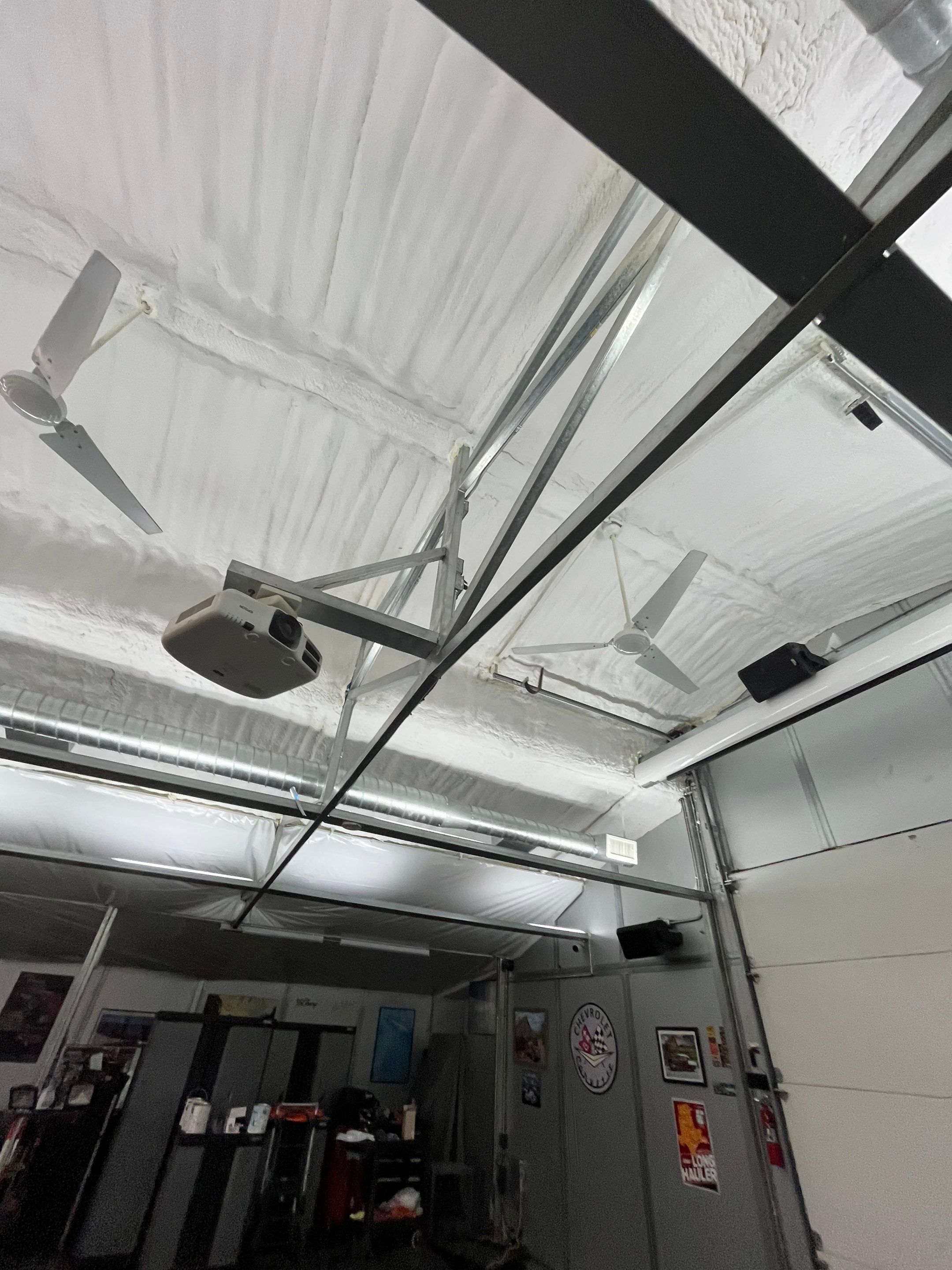 Sunnyvale Tx, Close cell spray foam custom garage  by Apex Insulation Solutions