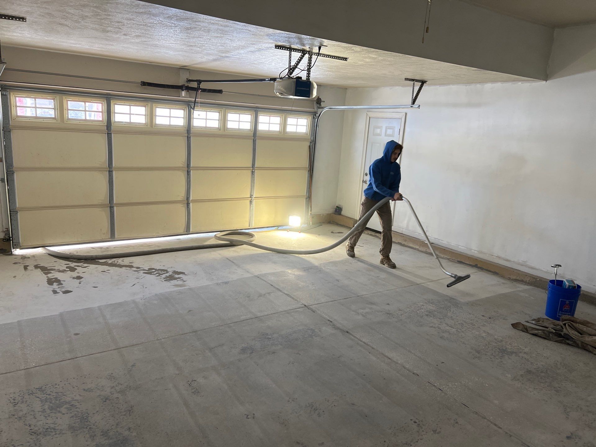 Epoxy Flake Floor Installation | Grand Rapids Michigan by Gordon Painting