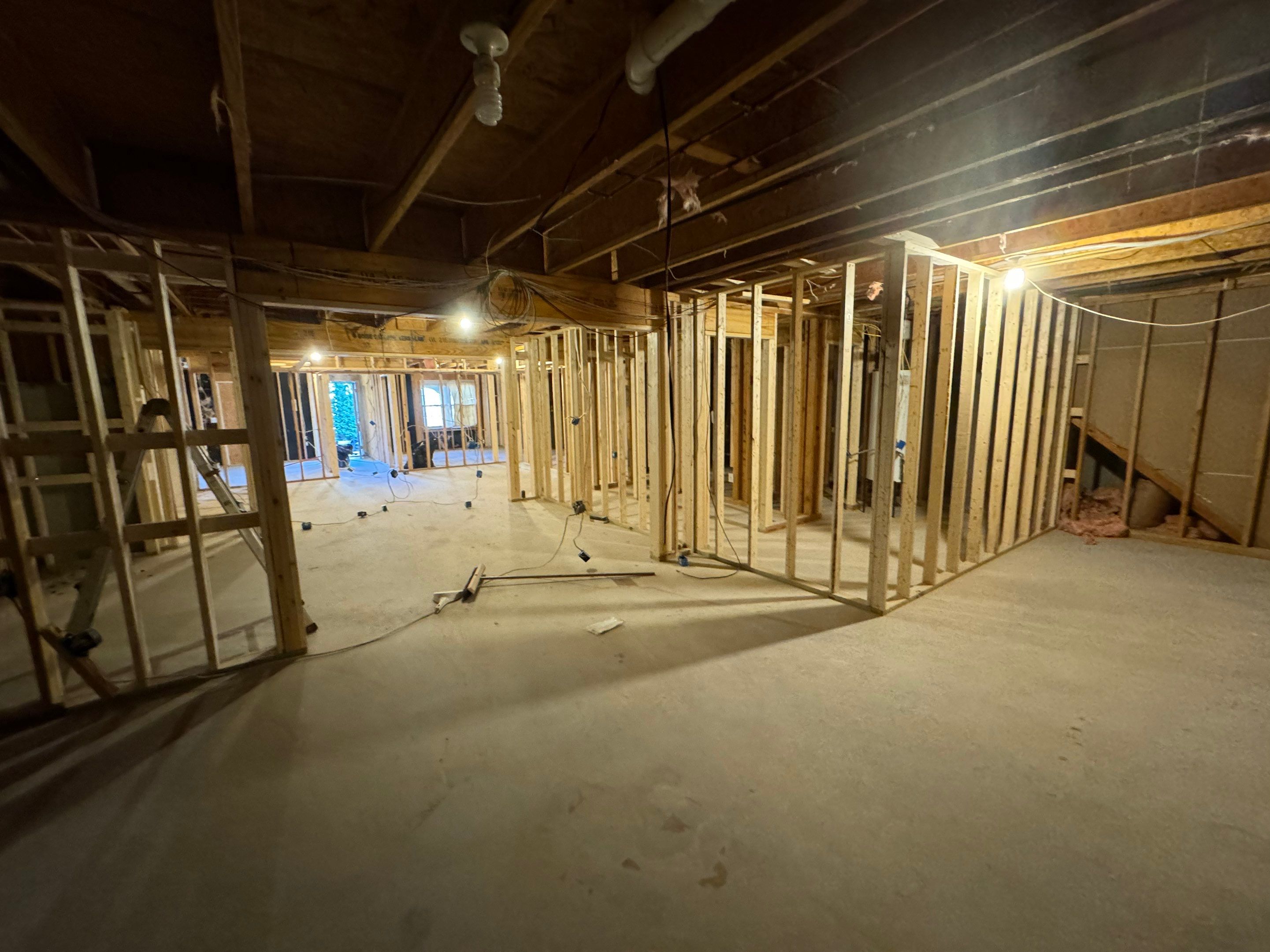 Full Basement Remodeling and Living Suite Transformation in Acworth by Swift Home Renovations