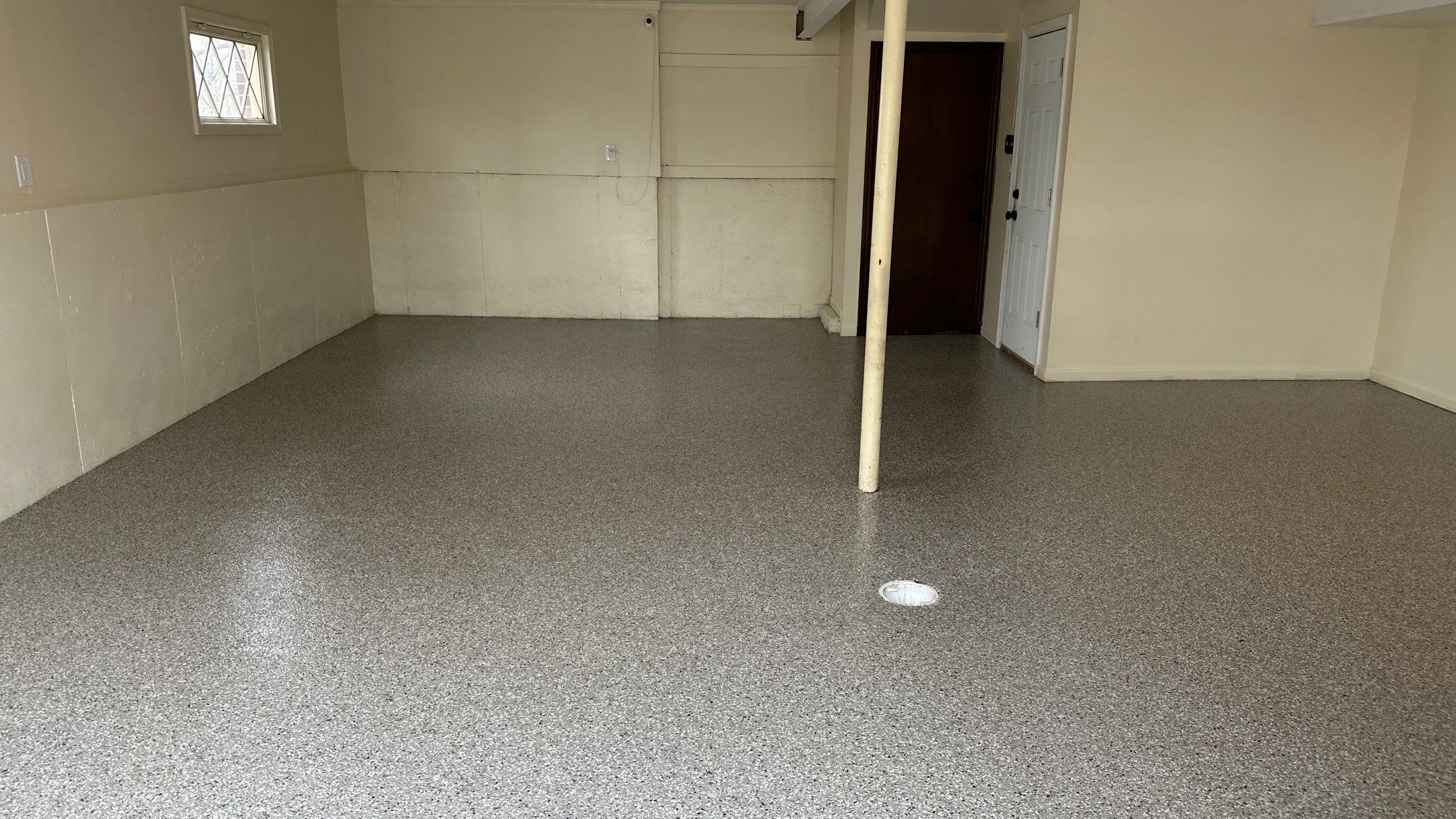 Rob F. transformed his garage with cabinets and a Banner Garage Floor by Banner Garage