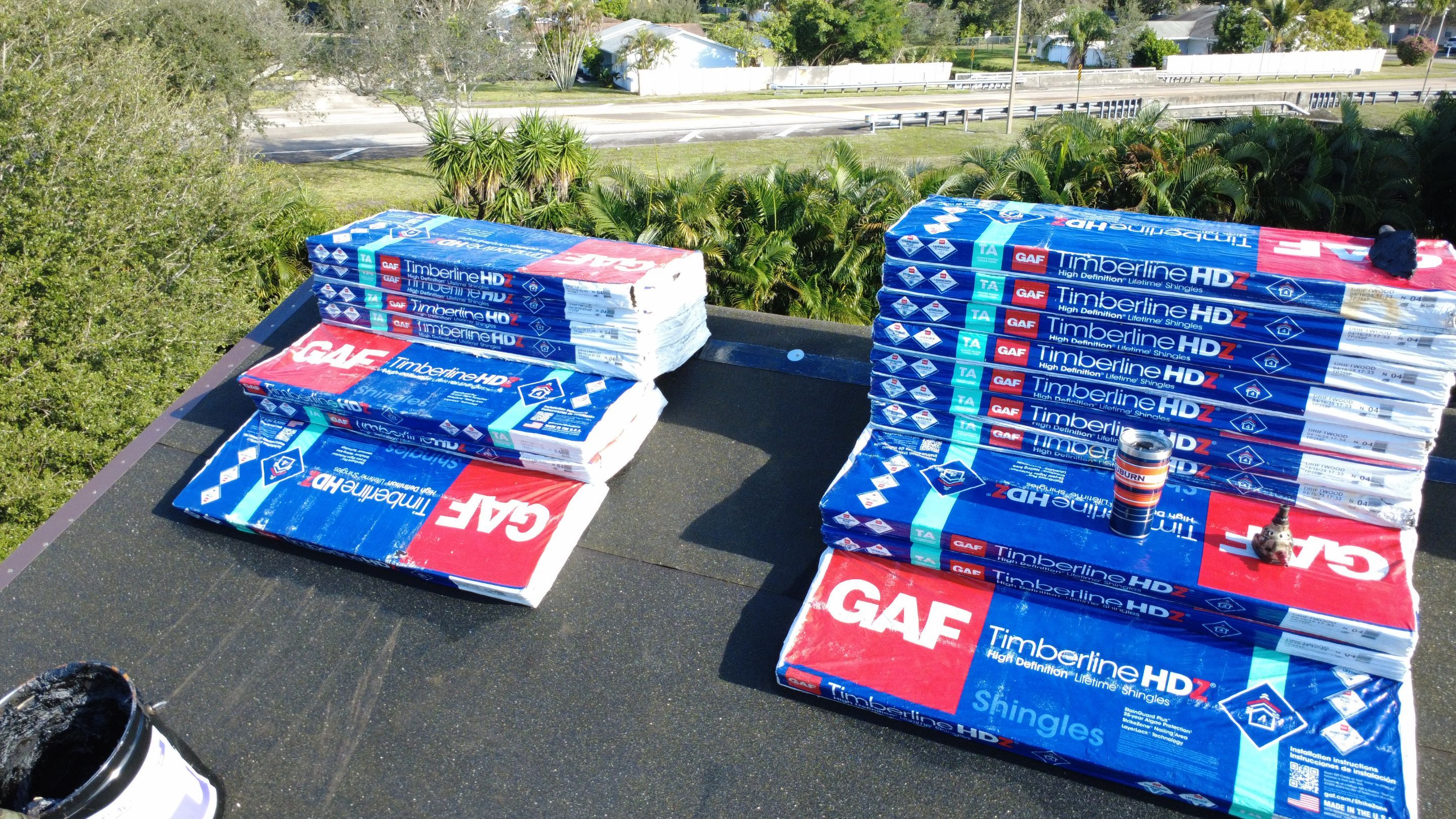 Residential Roofing Installation using GAF by BLUES BROTHERS ROOFING