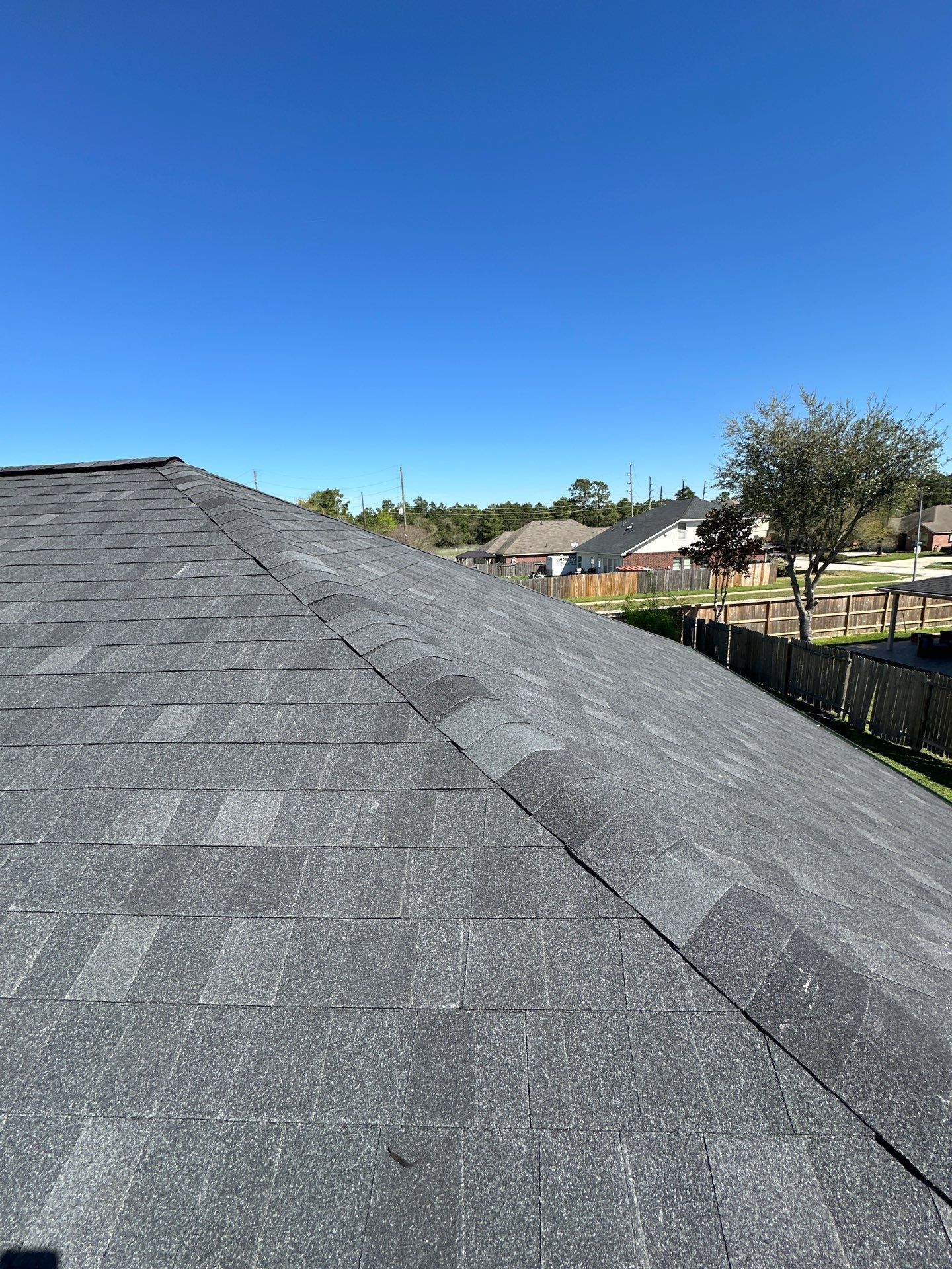 Project in Houston by Motion Roofing
