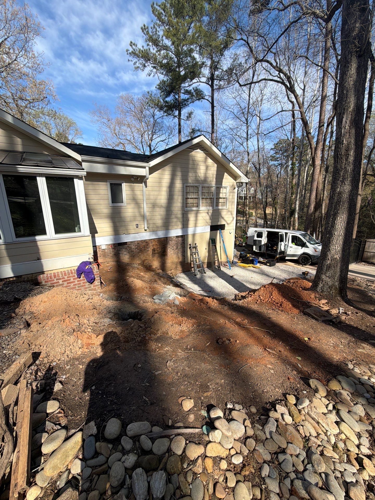 New Deck Construction & Site Improvements by Billy Weatherspoon Contractor