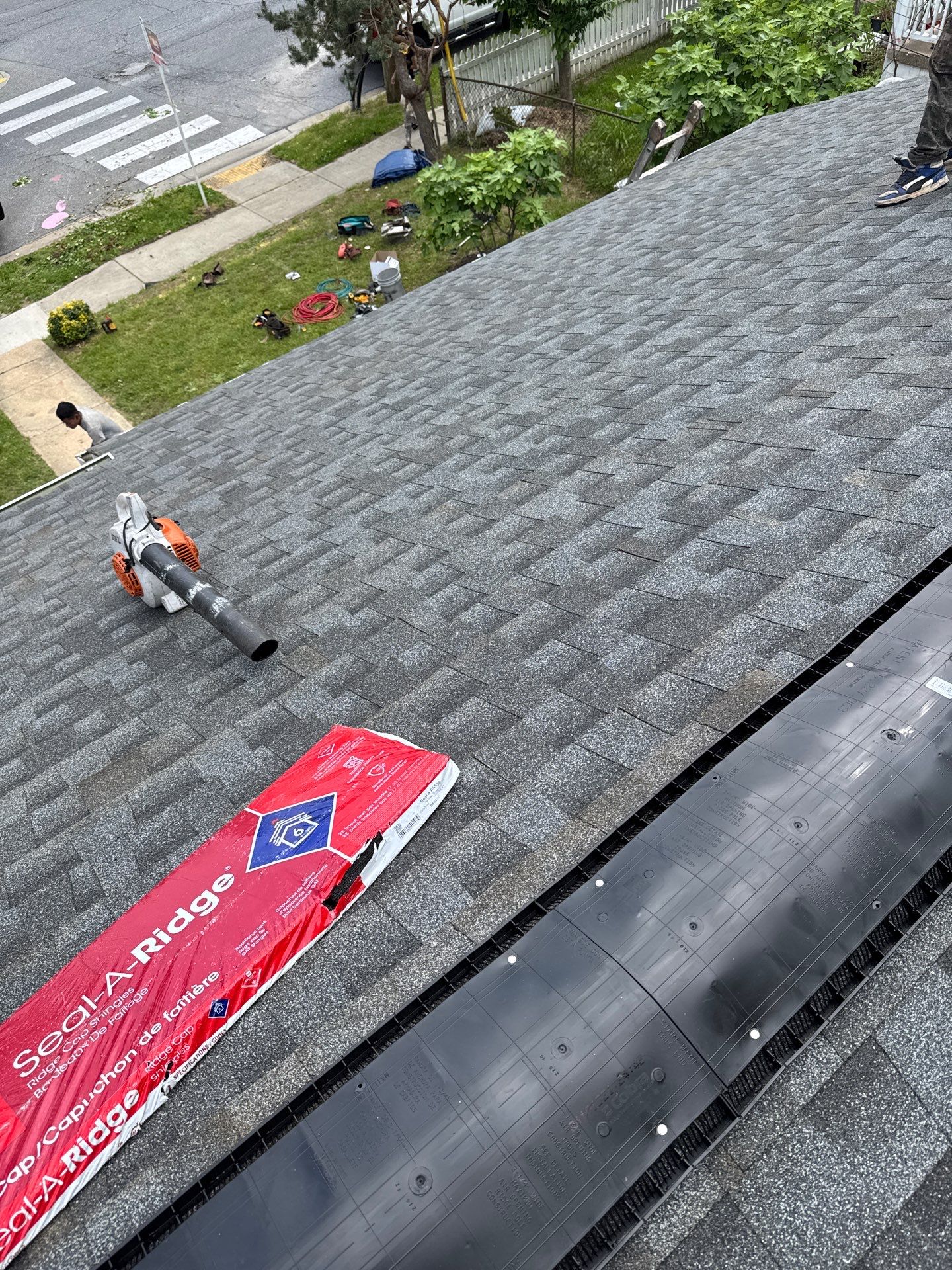 Residential Roofing Installation using GAF HDZ SHINGLES by La Bendicion Contruction Llc