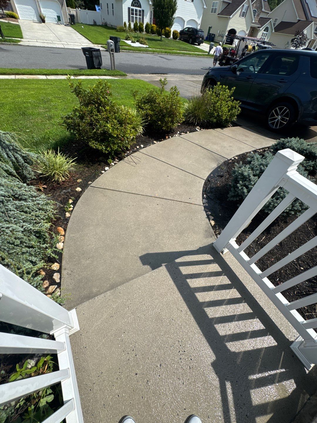 Residential Cleaning using House SoftWash by SJ Exterior