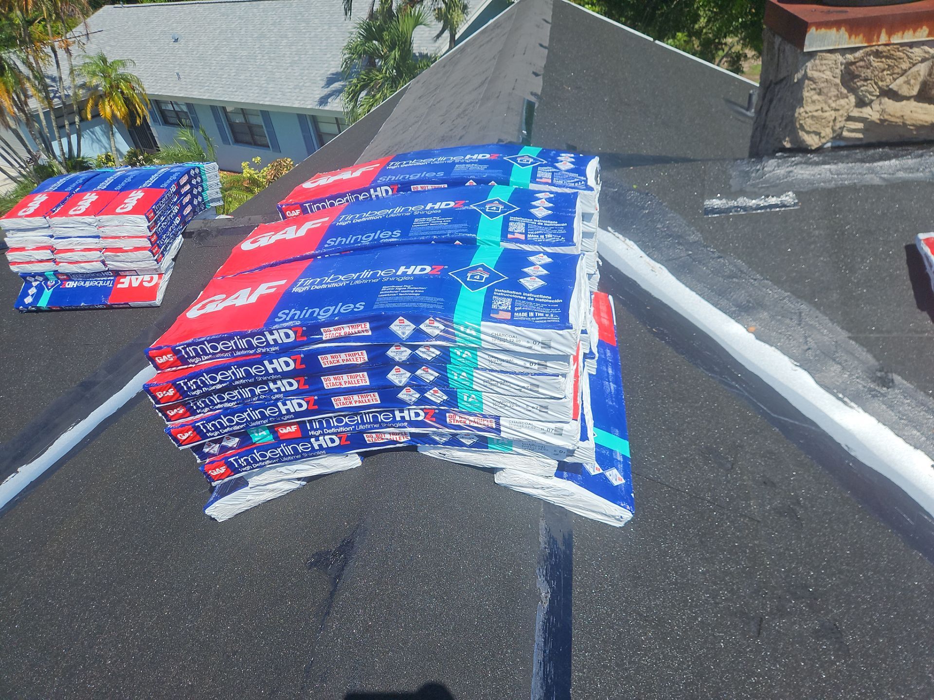 Residential Roofing Installation using GAF by BLUES BROTHERS ROOFING